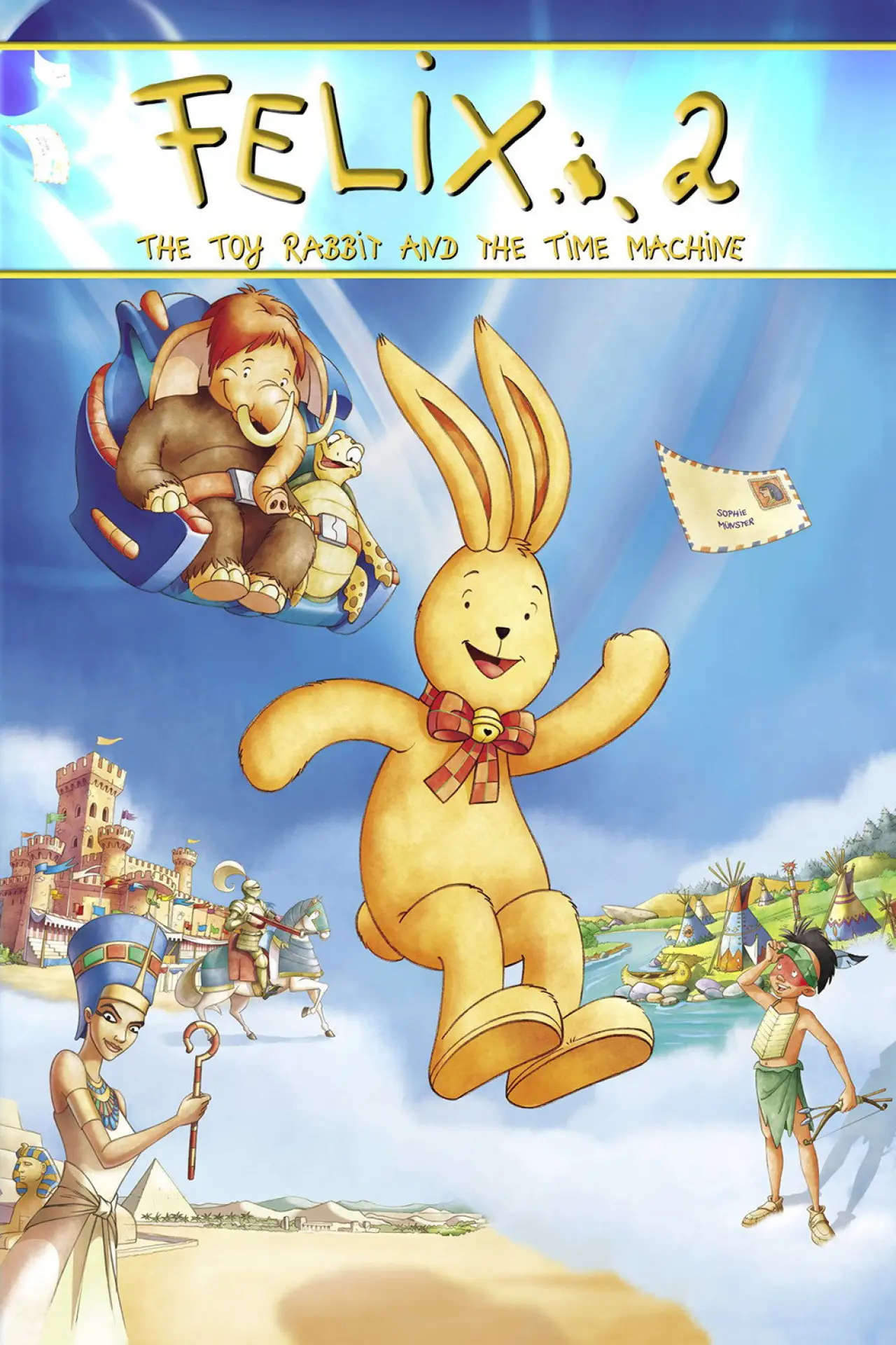 Plakat filmowy "Felix 2 - Der Hase und die verflixte Zeitmaschine"