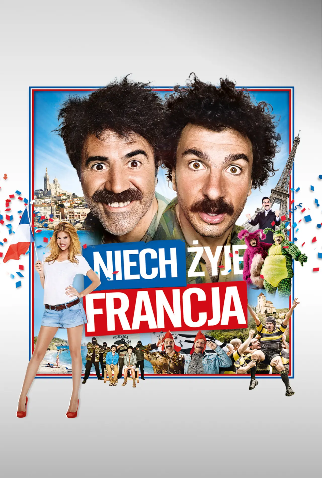 Plakat filmowy "Niech żyje Francja!"