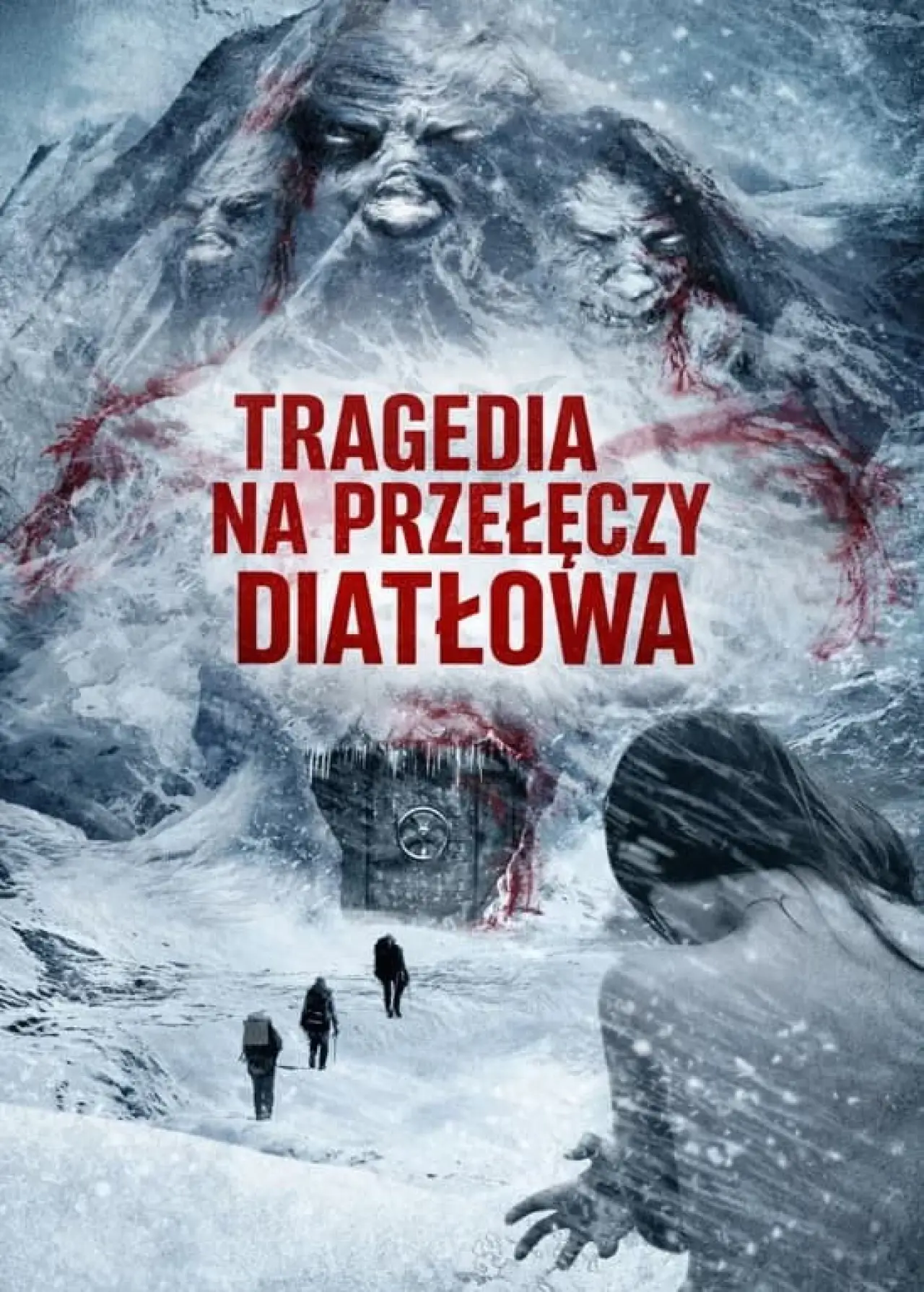 Plakat filmowy "Tragedia na Przełęczy Diatłowa"
