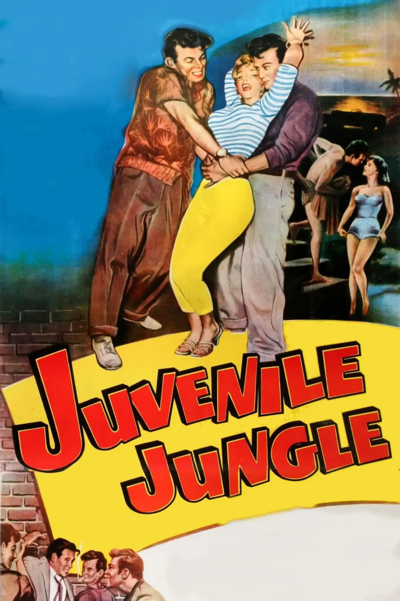 Plakat filmowy "Juvenile Jungle"