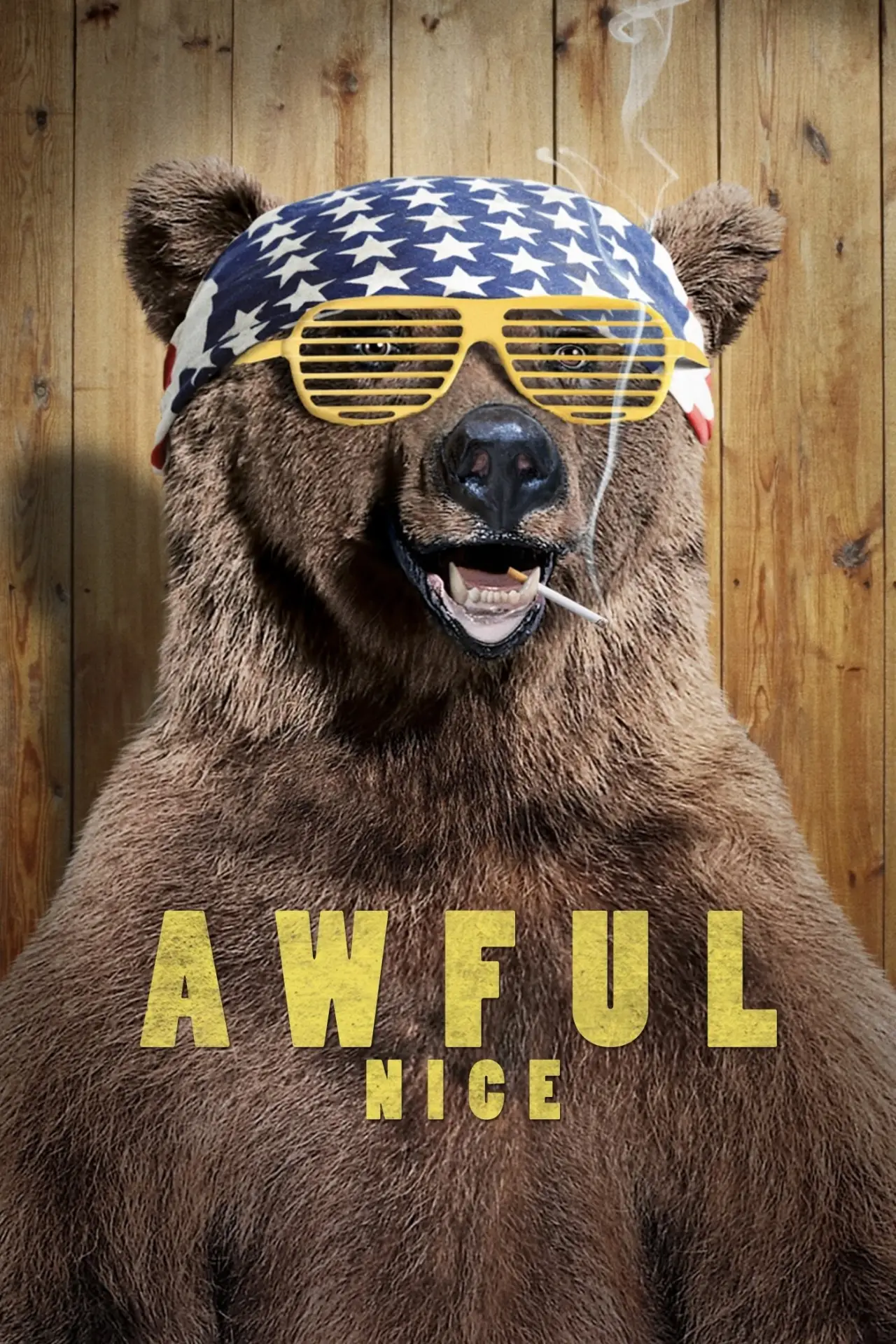 Plakat filmowy "Awful Nice"