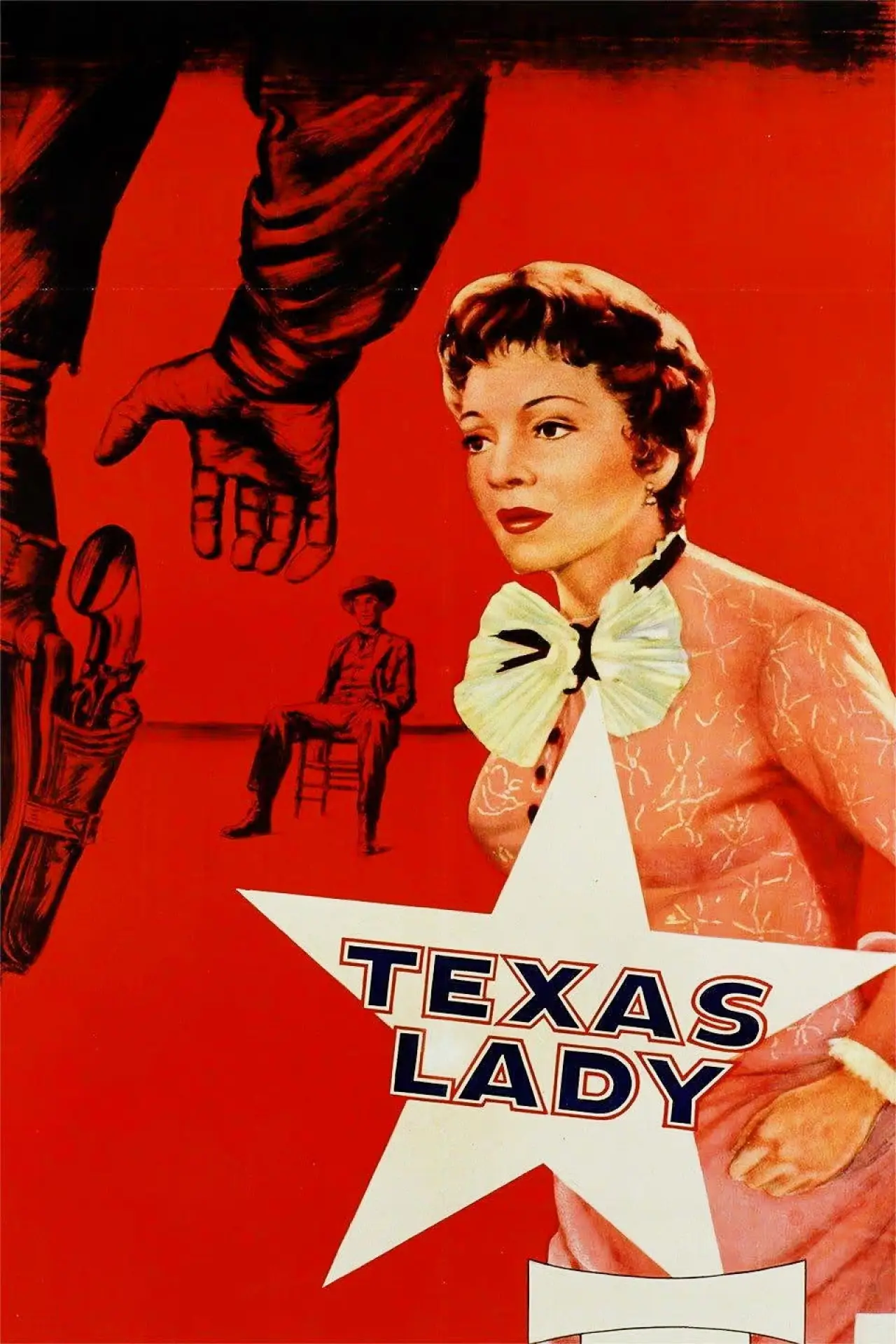 Plakat filmowy "Texas Lady"