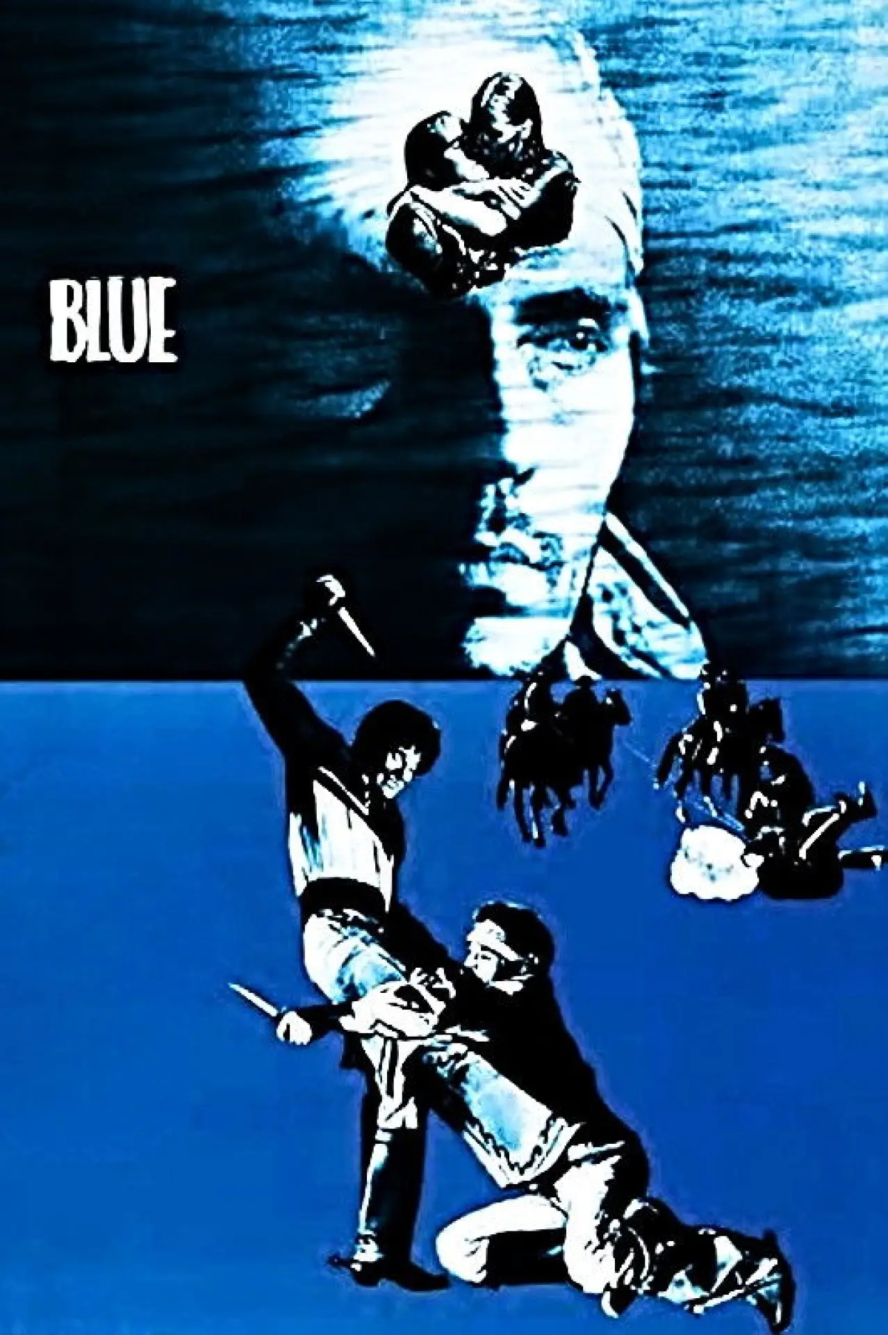 Plakat filmowy "Blue"
