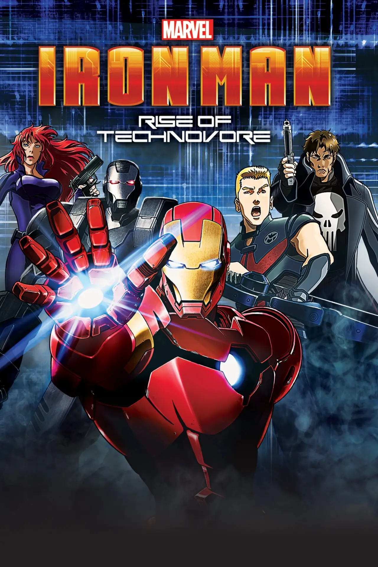 Plakat filmowy "Iron Man: Technovore powstaje"