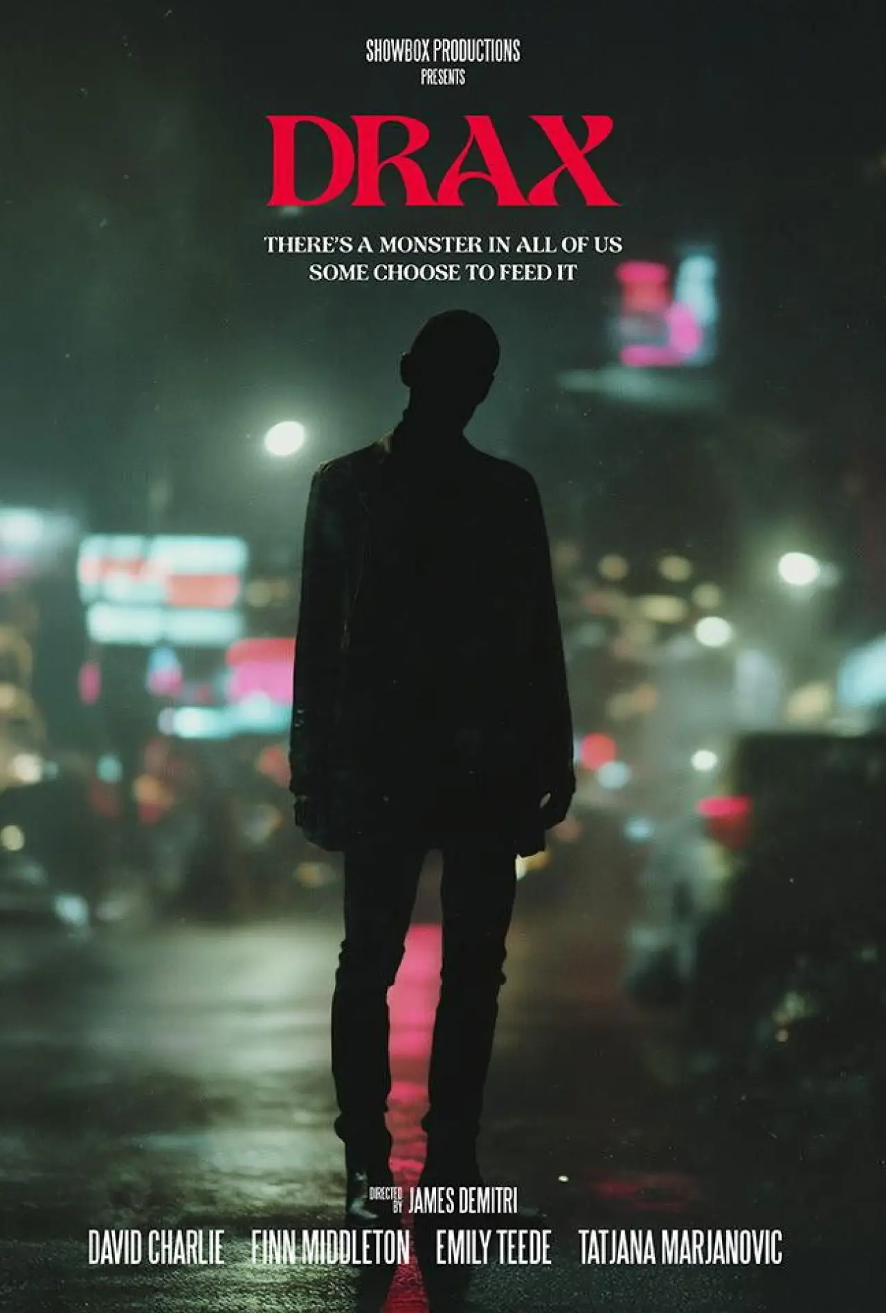 Plakat filmowy "Drax"