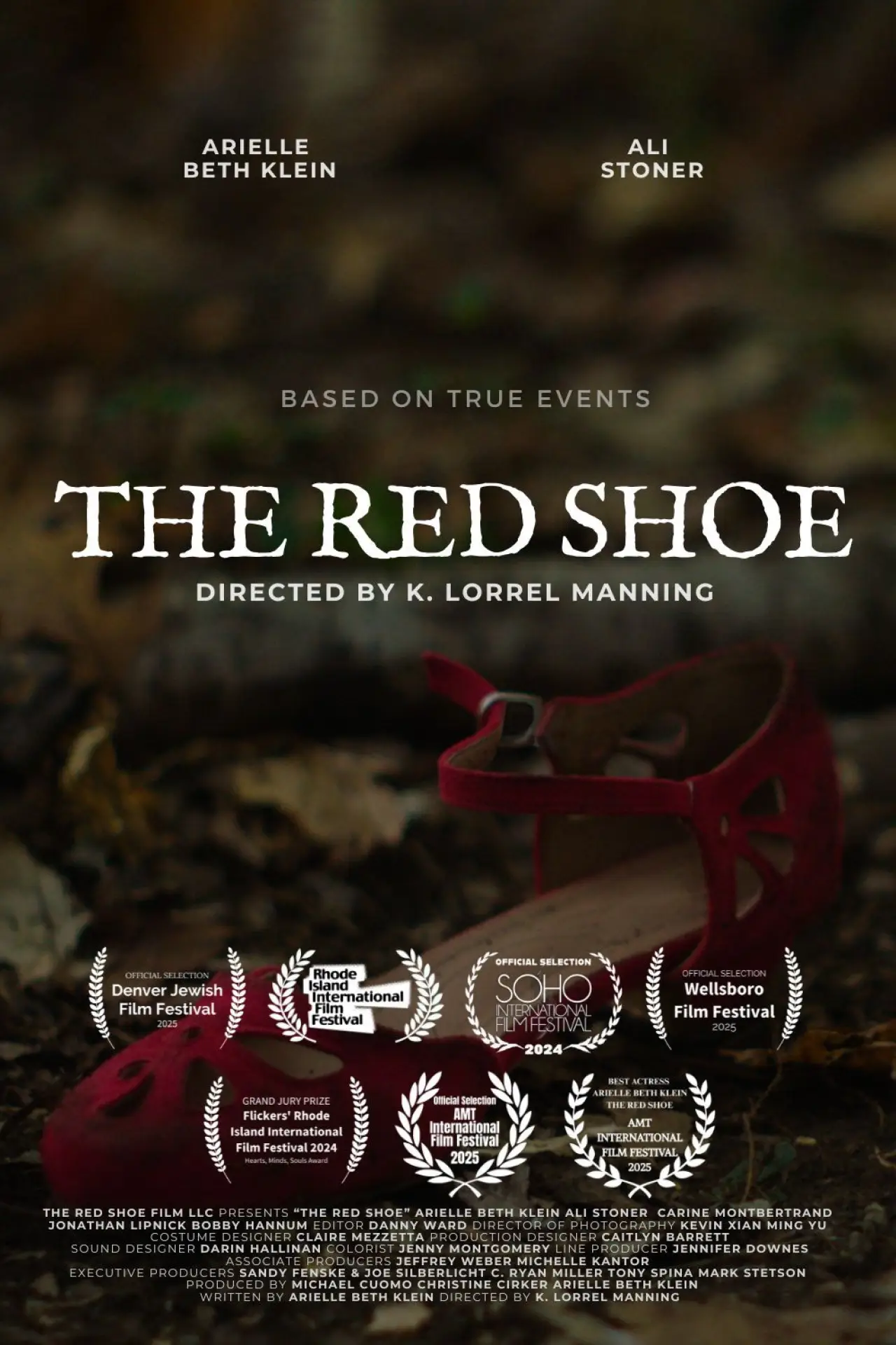 Plakat filmowy "The Red Shoe"