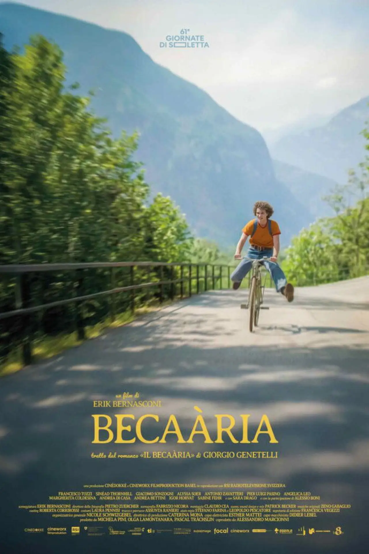 Plakat filmowy "Becaària"