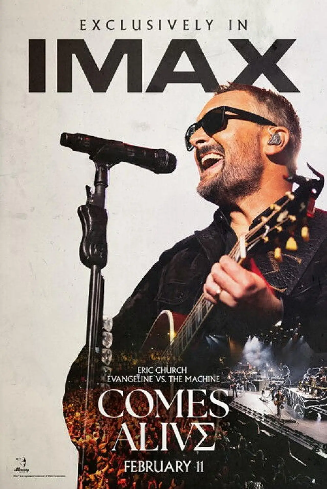 Plakat filmowy "Eric Church: Evangeline vs. The Machine Comes Alive"