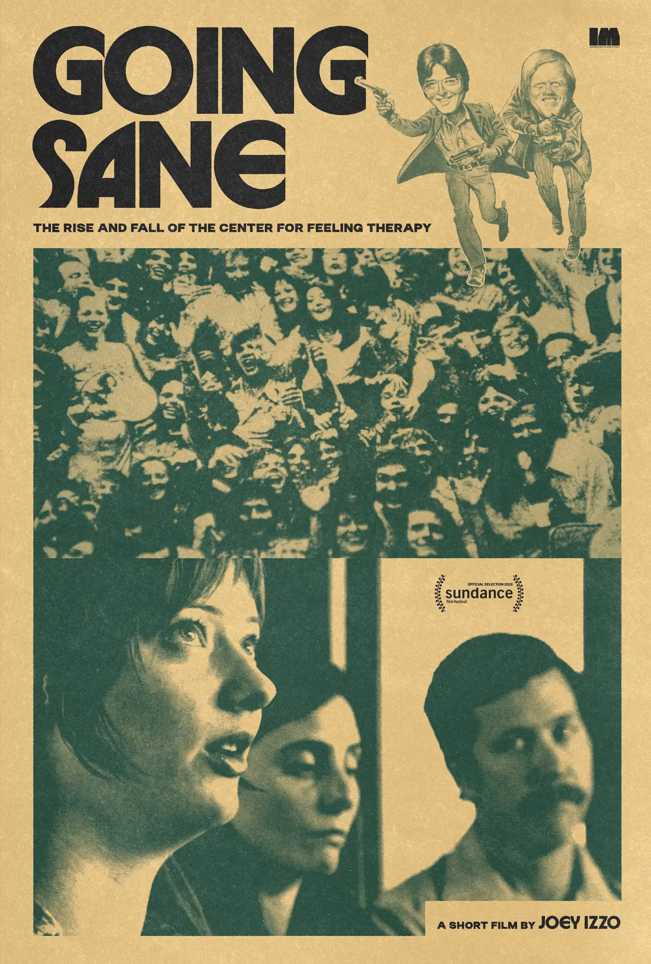 Plakat filmowy "Going Sane: The Rise and Fall of the Center For Feeling Therapy"