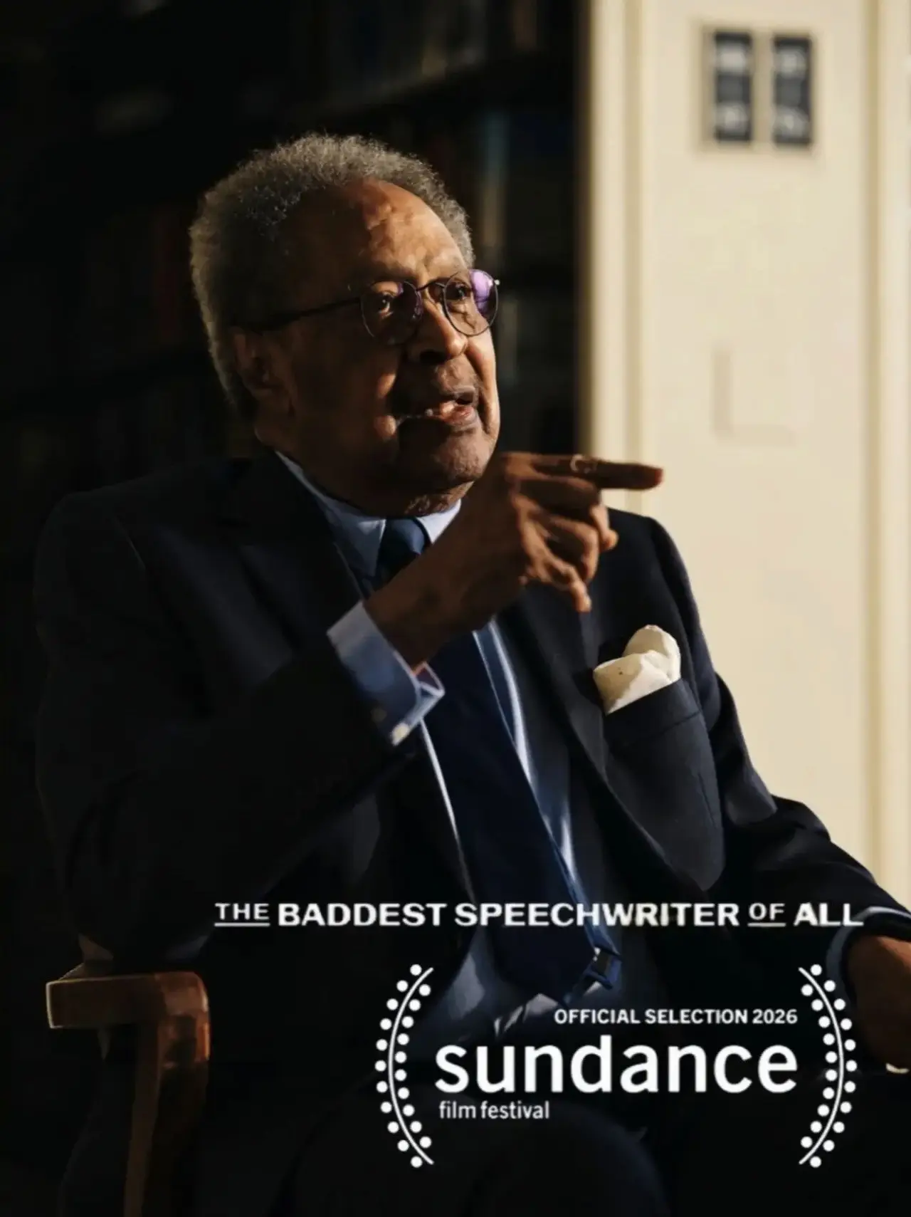 Plakat filmowy "The Baddest Speechwriter of All"