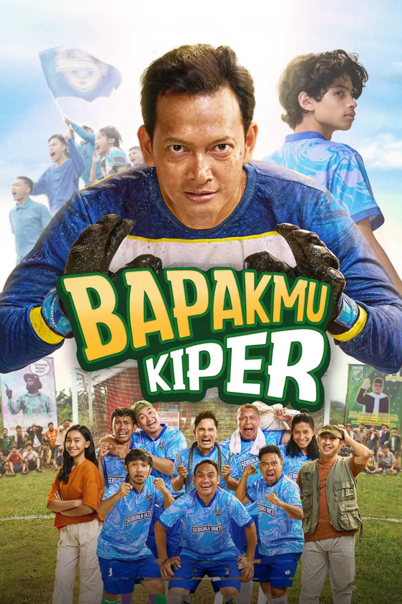 Plakat filmowy "Bapakmu Kiper"