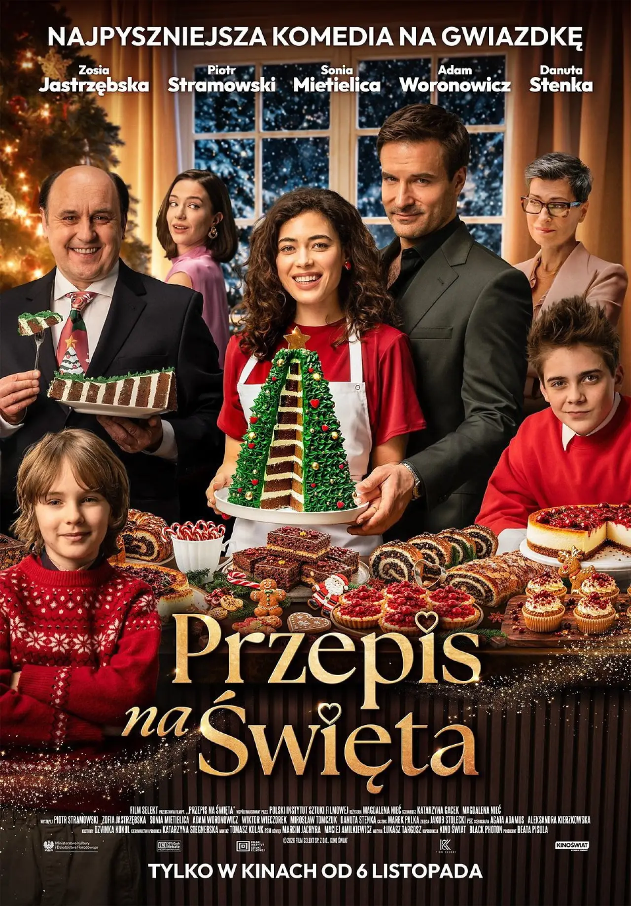 Plakat filmowy "Przepis na Święta"