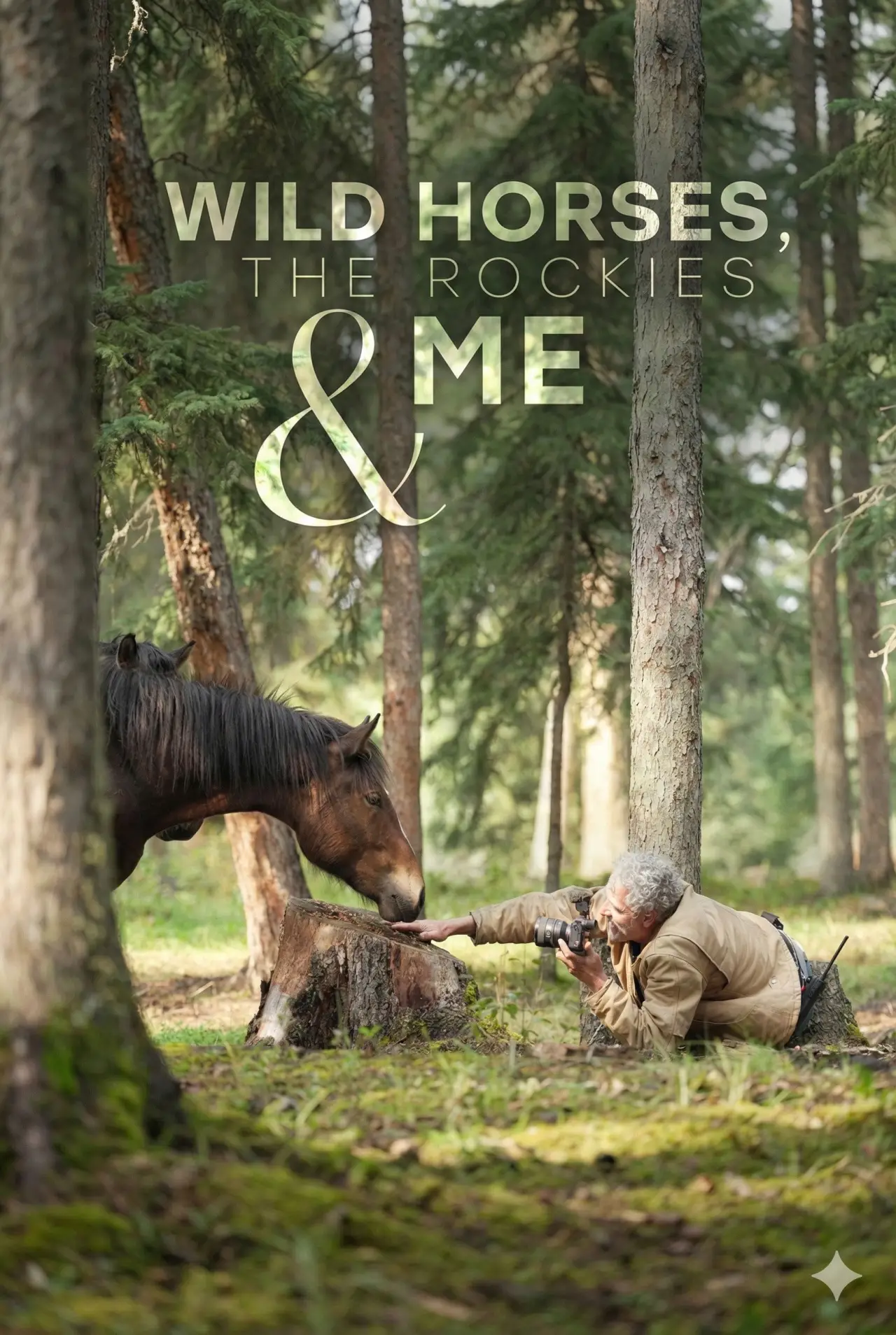 Plakat filmowy "Wild Horses, the Rockies and Me"