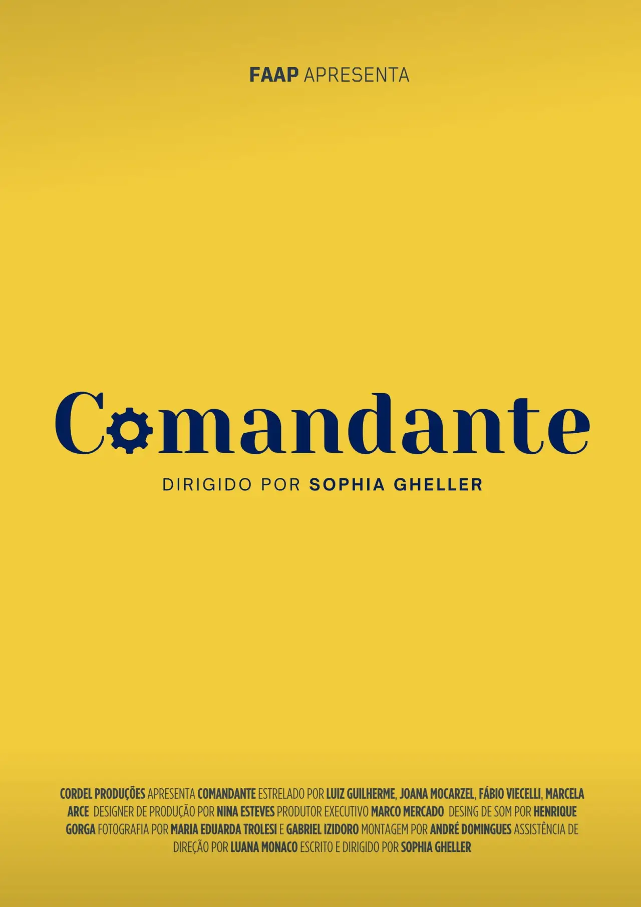 Plakat filmowy "Comandante"