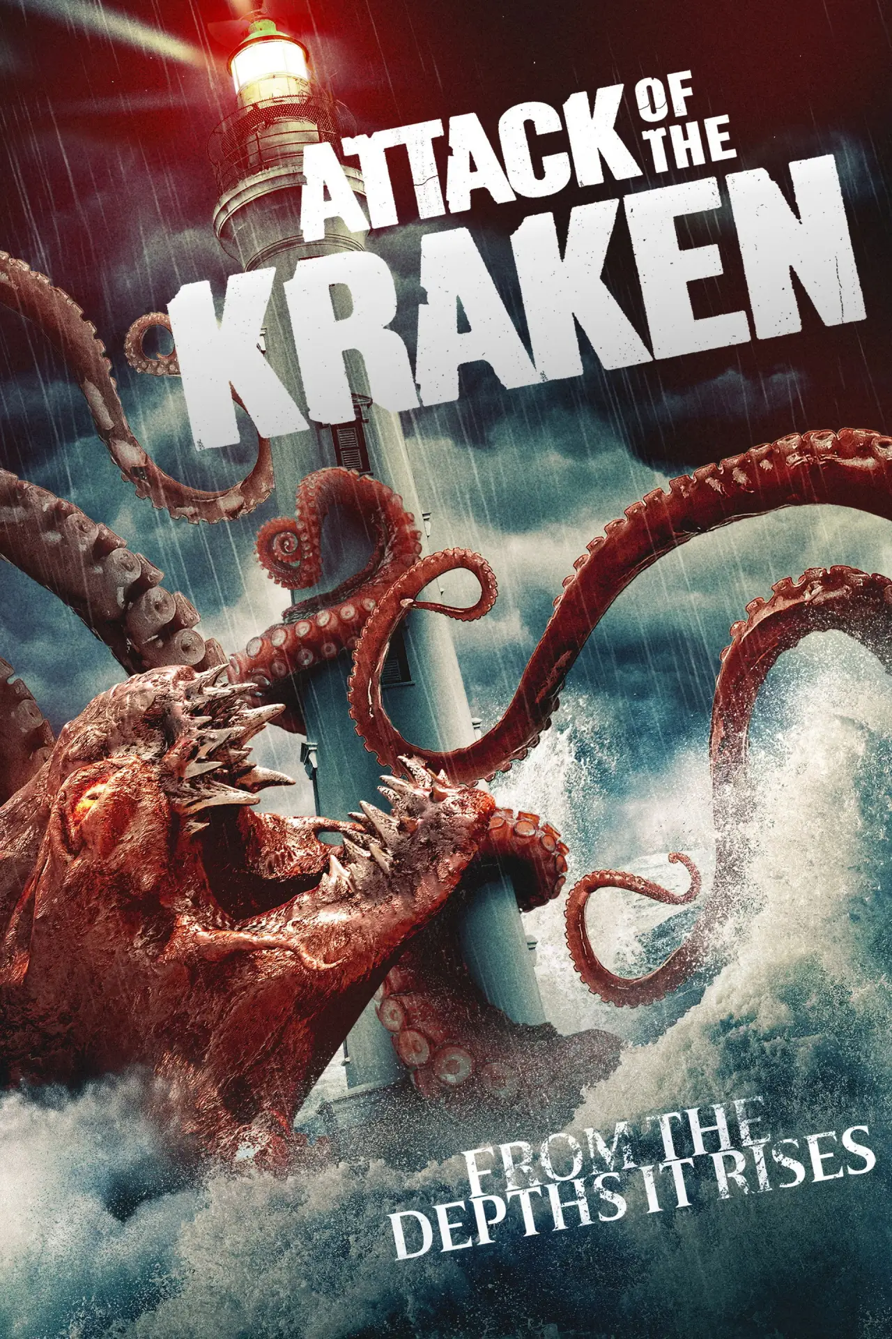 Plakat filmowy "Attack of the Kraken"