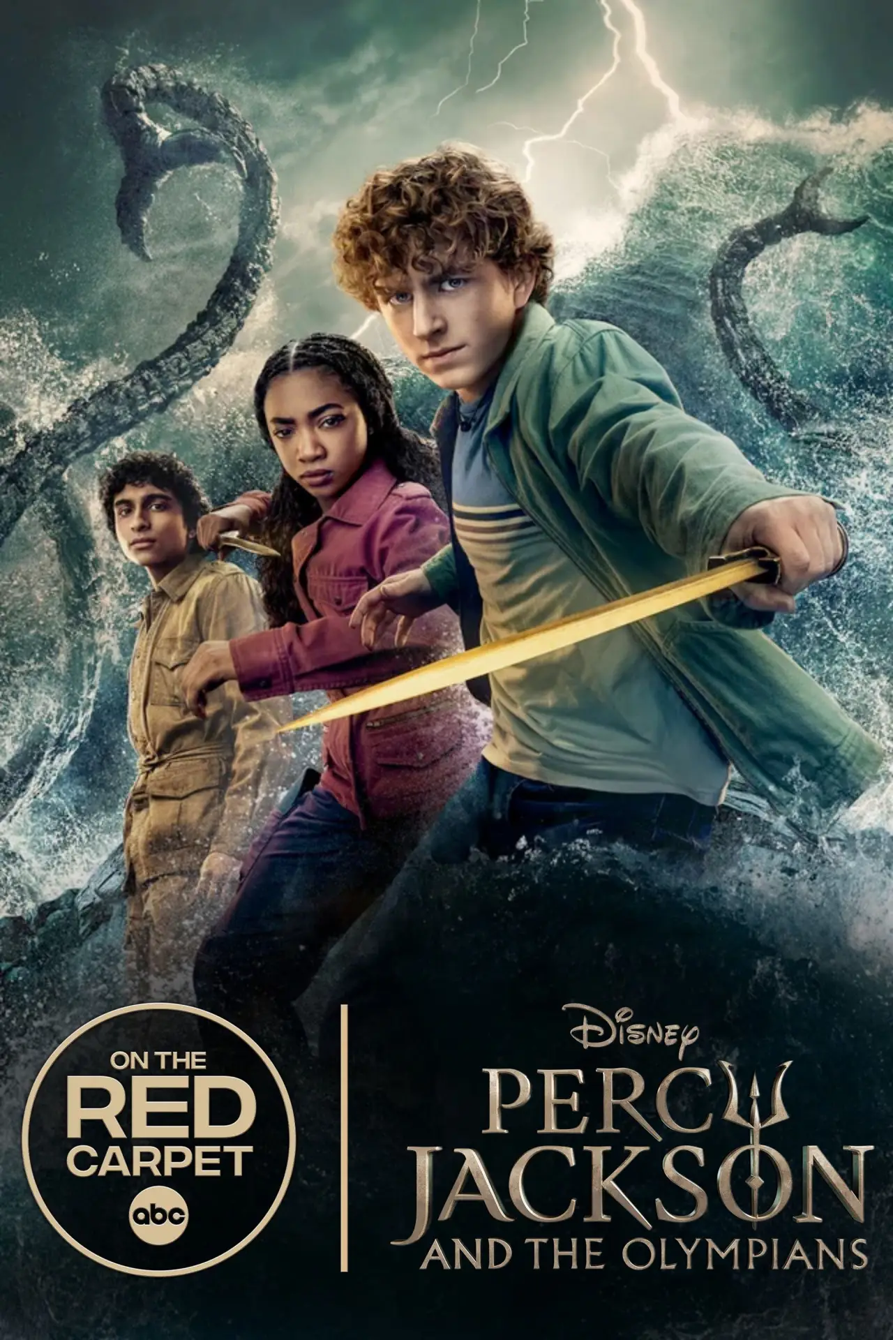 Plakat filmowy "On The Red Carpet Presents: "Percy Jackson""