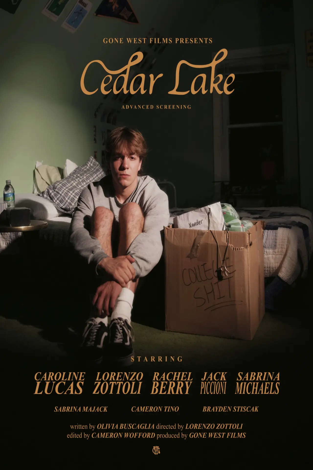 Plakat filmowy "Cedar Lake"