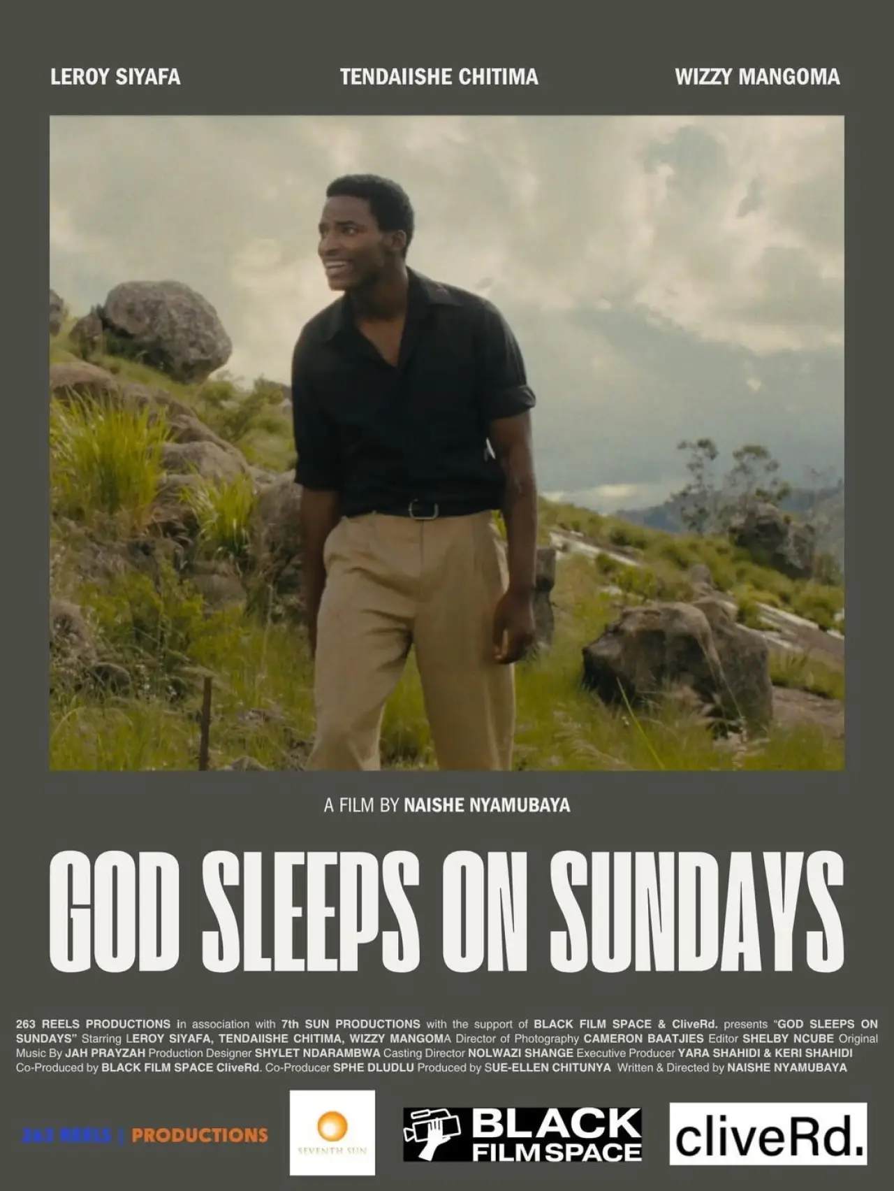 Plakat filmowy "God Sleeps on Sundays"