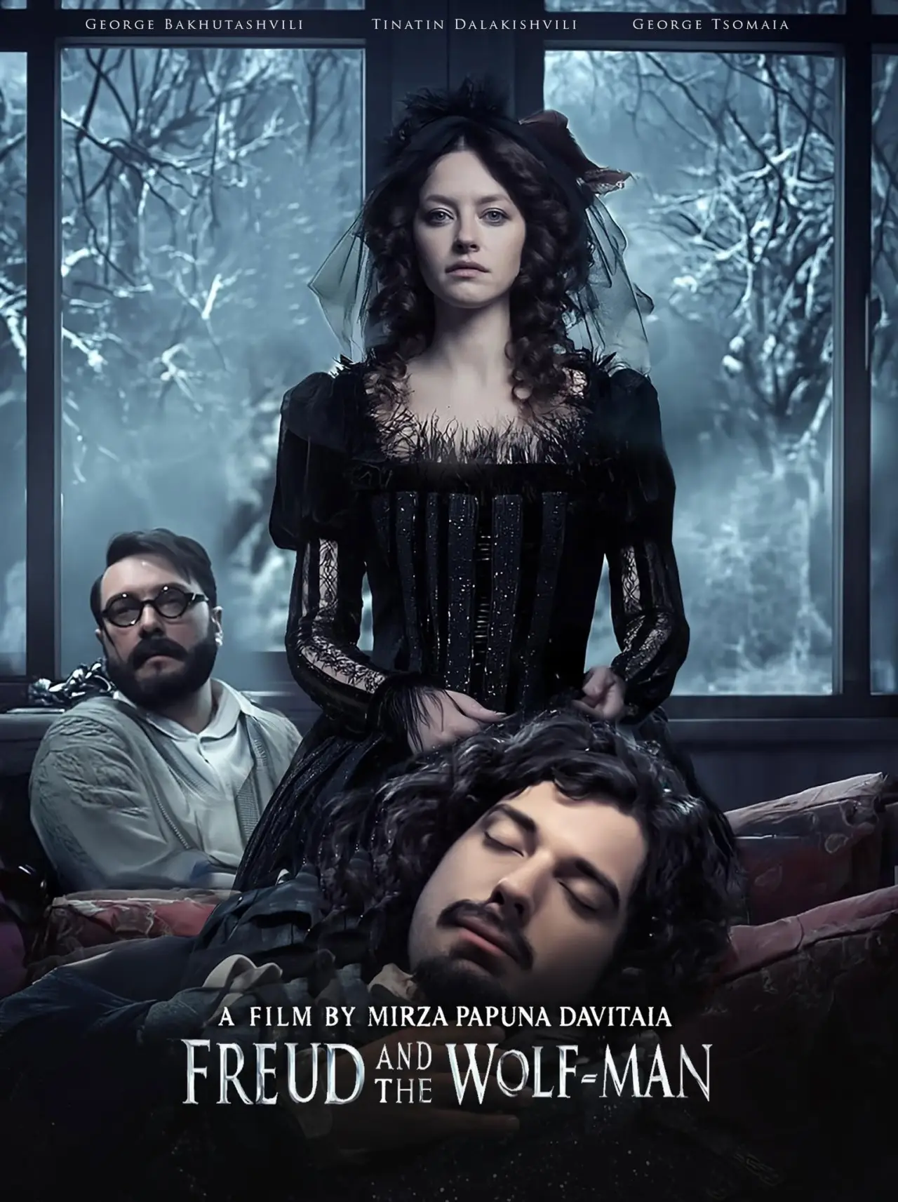 Plakat filmowy "Freud and the Wolf-Man"