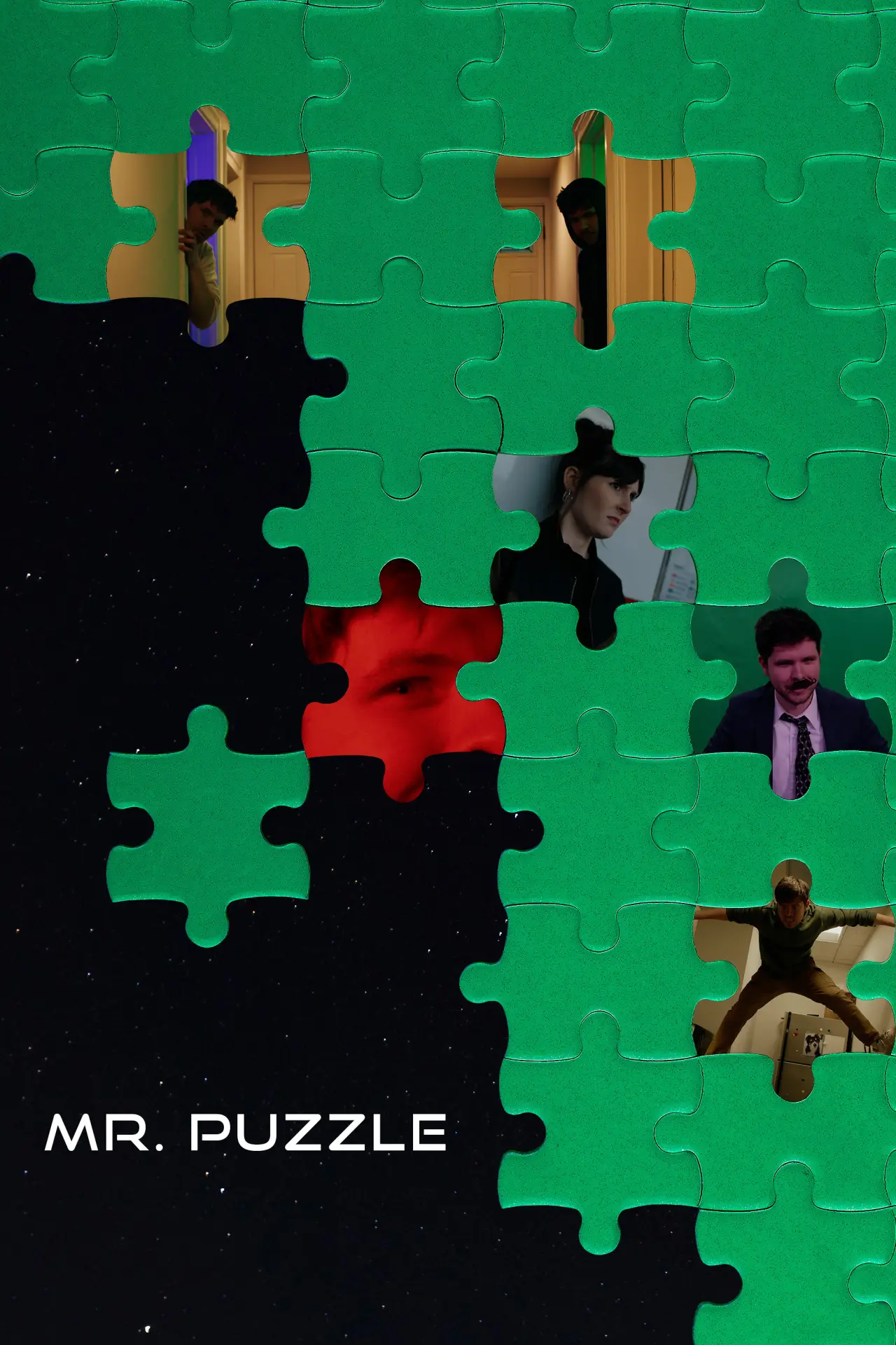 Plakat filmowy "Mr. Puzzle"