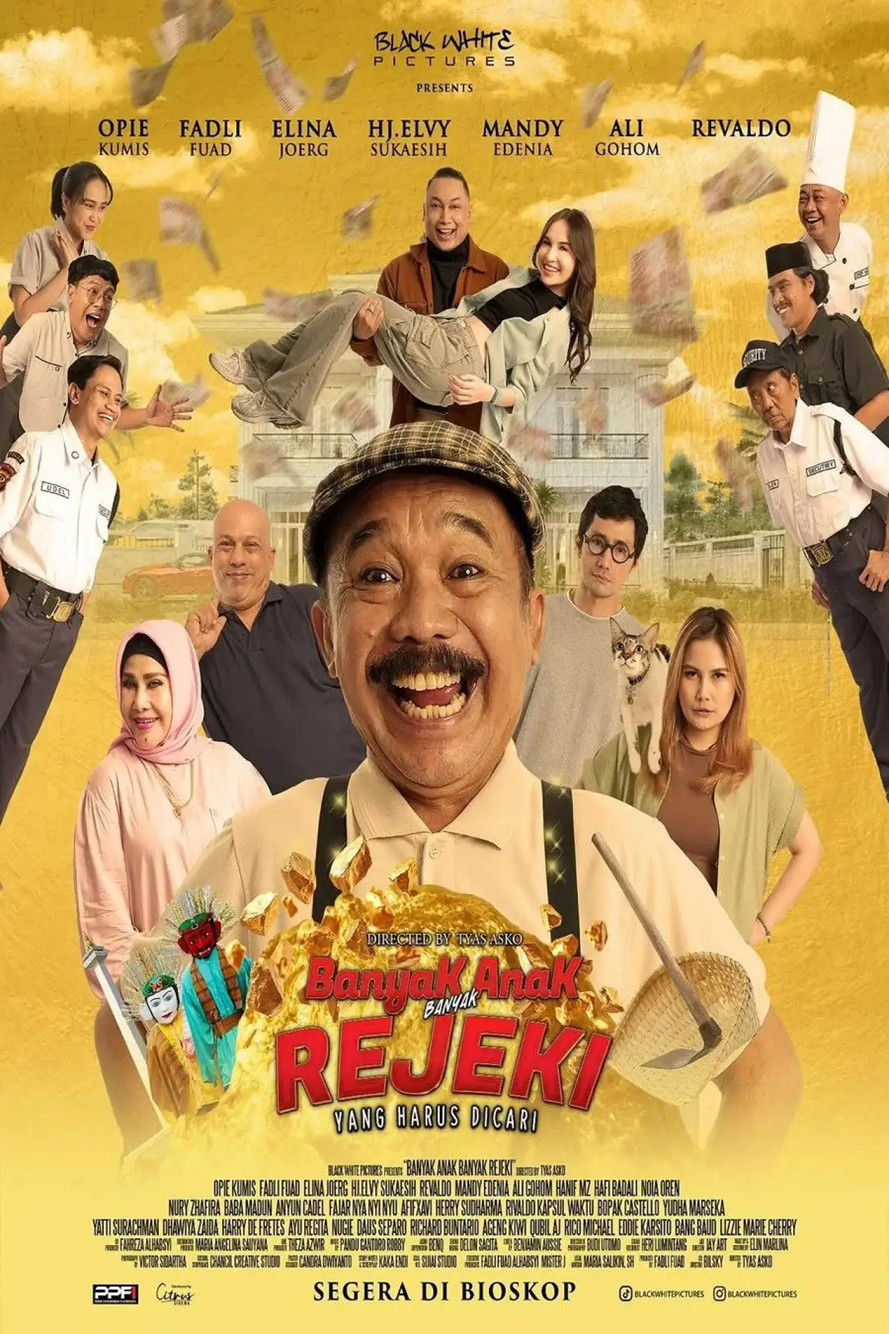 Plakat filmowy "Banyak Anak Banyak Rejeki yang Harus Dicari"