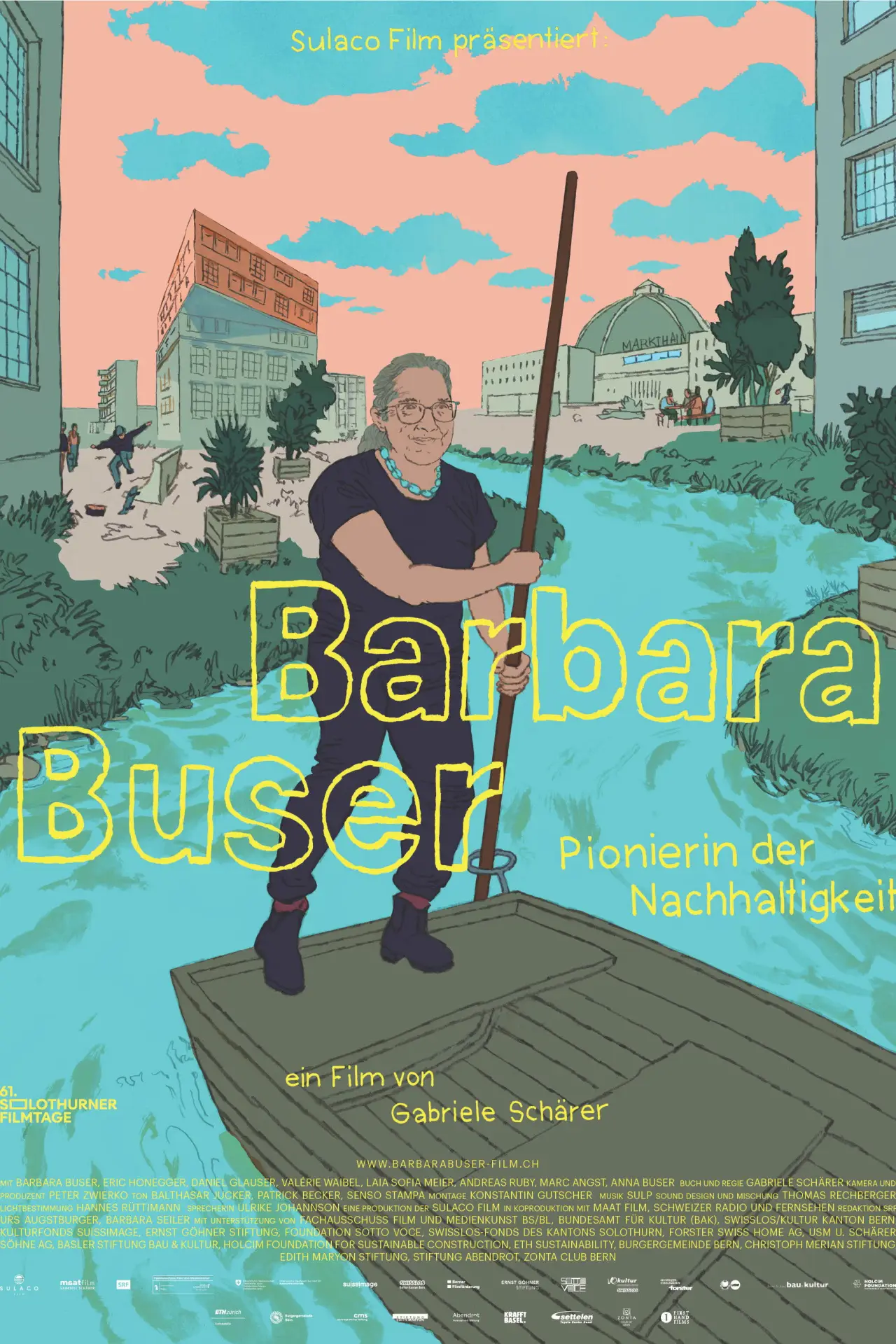 Plakat filmowy "Barbara Buser – Pionierin der Nachhaltigkeit"