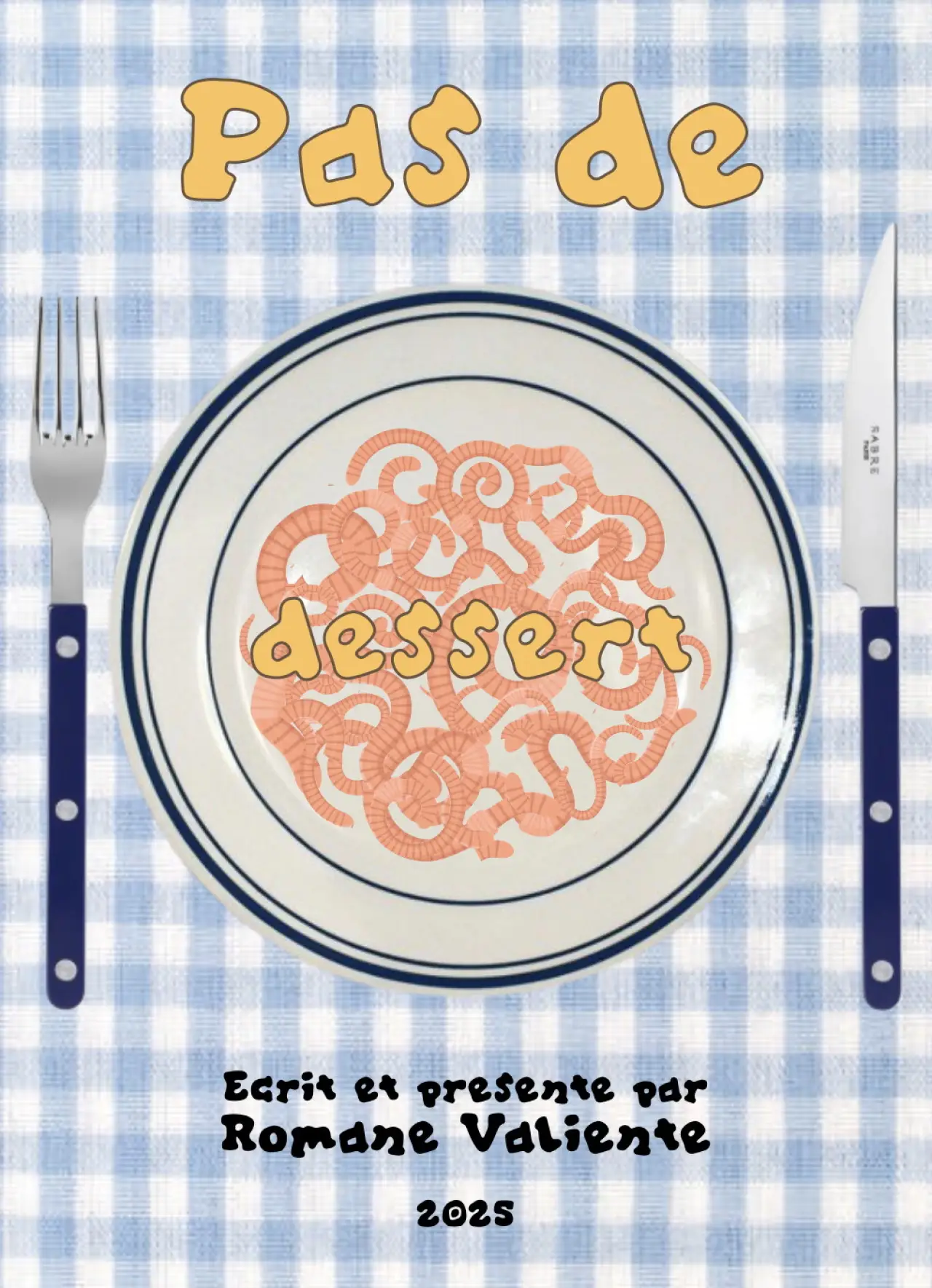 Plakat filmowy "Pas de Dessert"