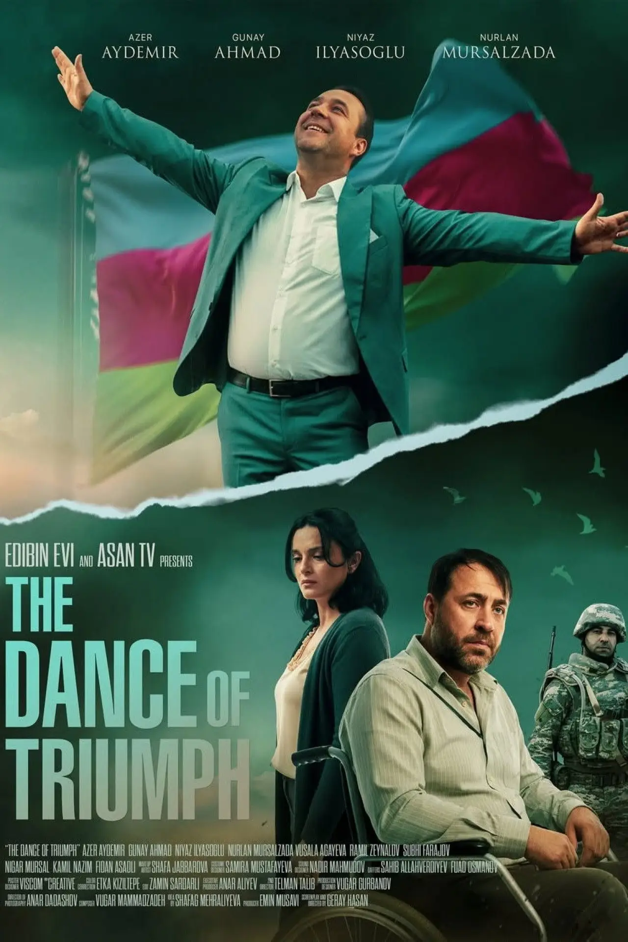 Plakat filmowy "Zəfər rəqsi"