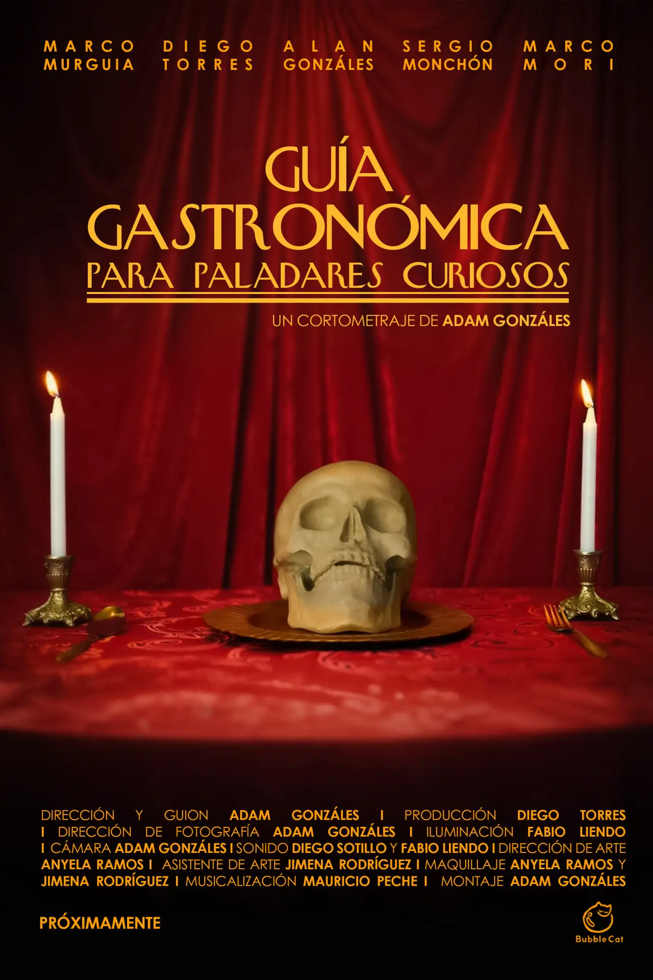 Plakat filmowy "Gastronomic Guide for Curious Palates"