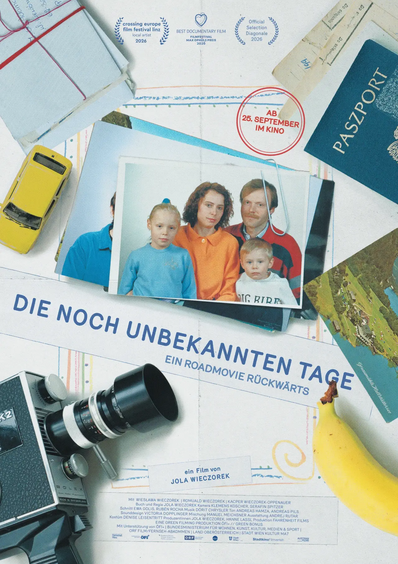 Plakat filmowy "Die noch unbekannten Tage"