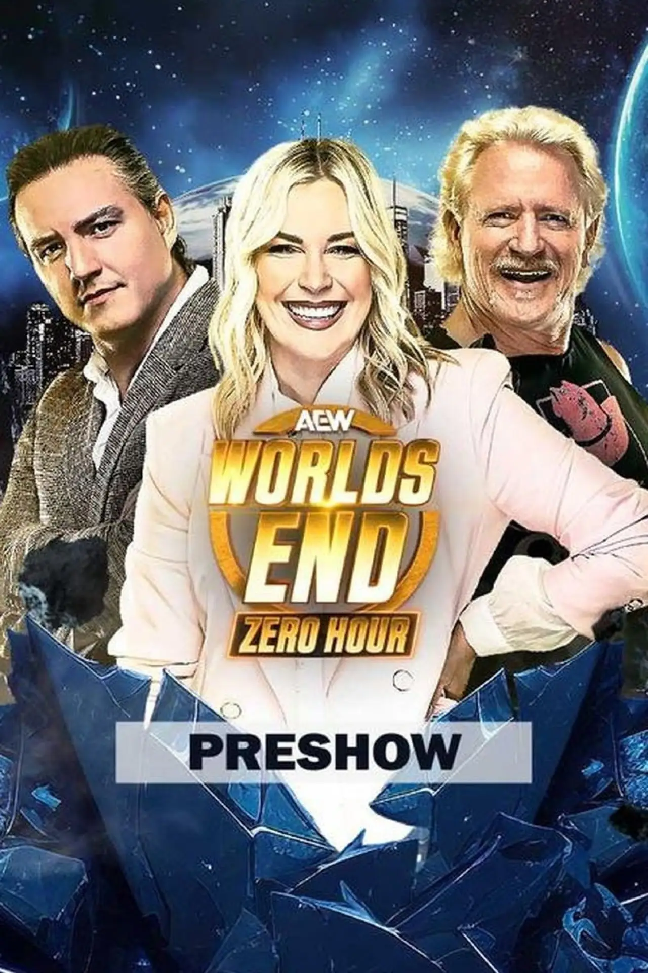 Plakat filmowy "AEW Worlds End 2025: Zero Hour"