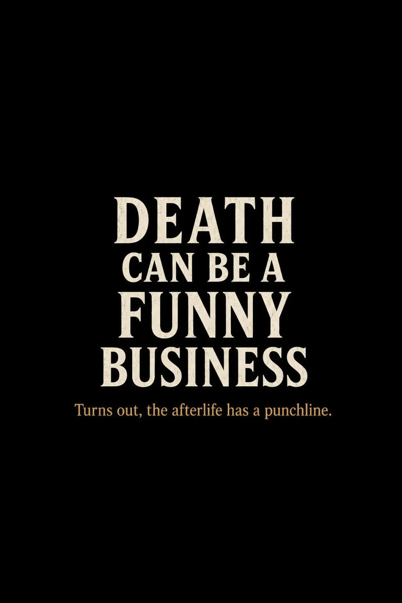 Plakat filmowy "Death Can Be a Funny Business"