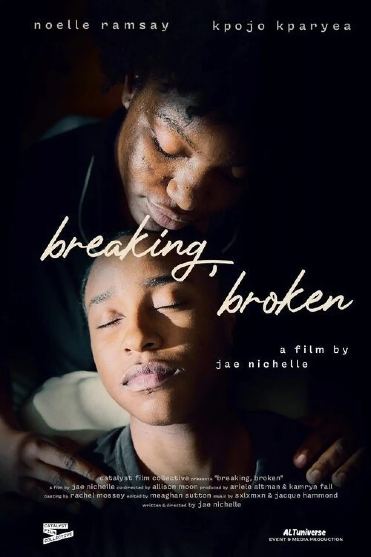 Plakat filmowy "Breaking, Broken"