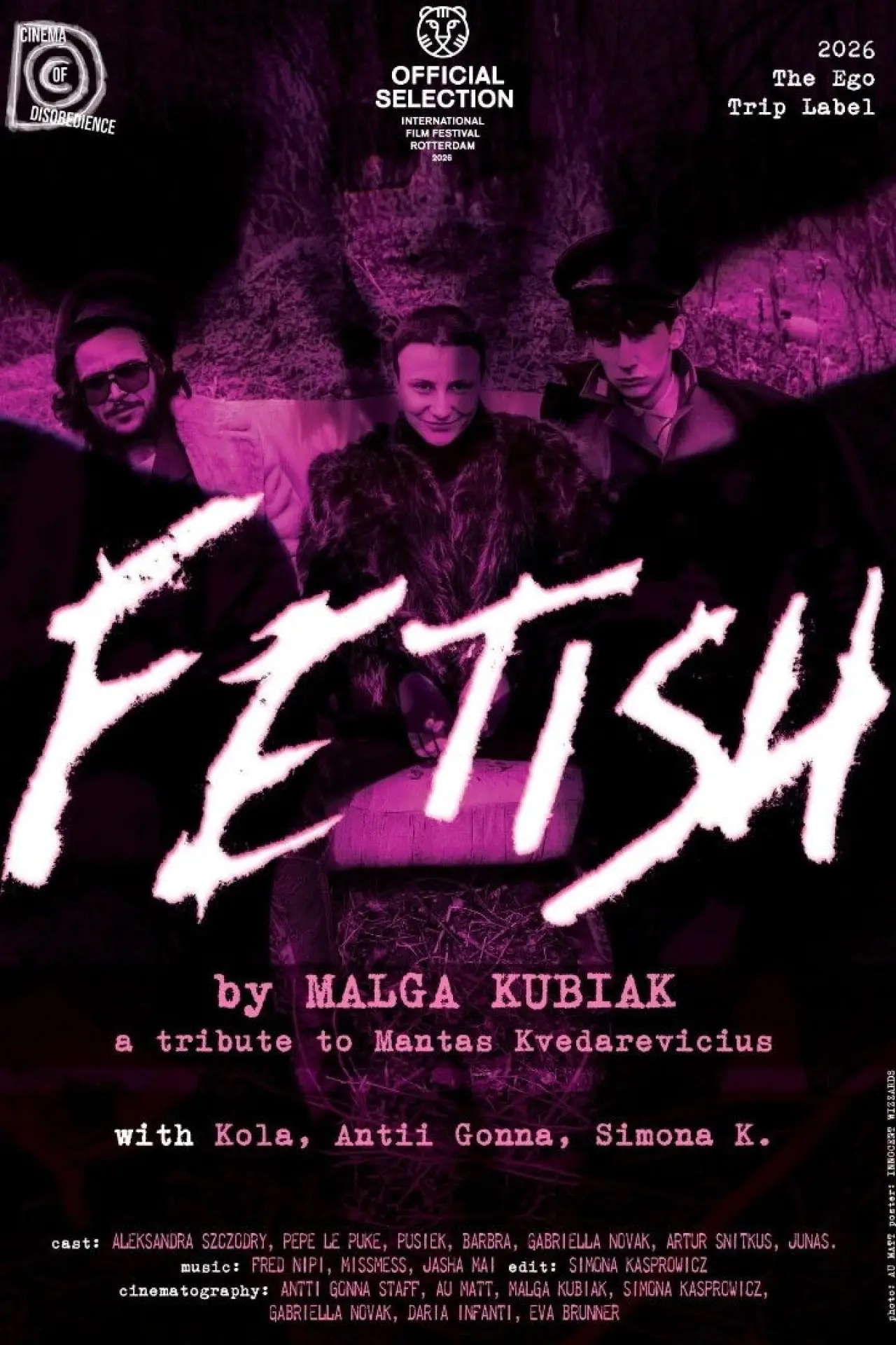 Plakat filmowy "FETISH"