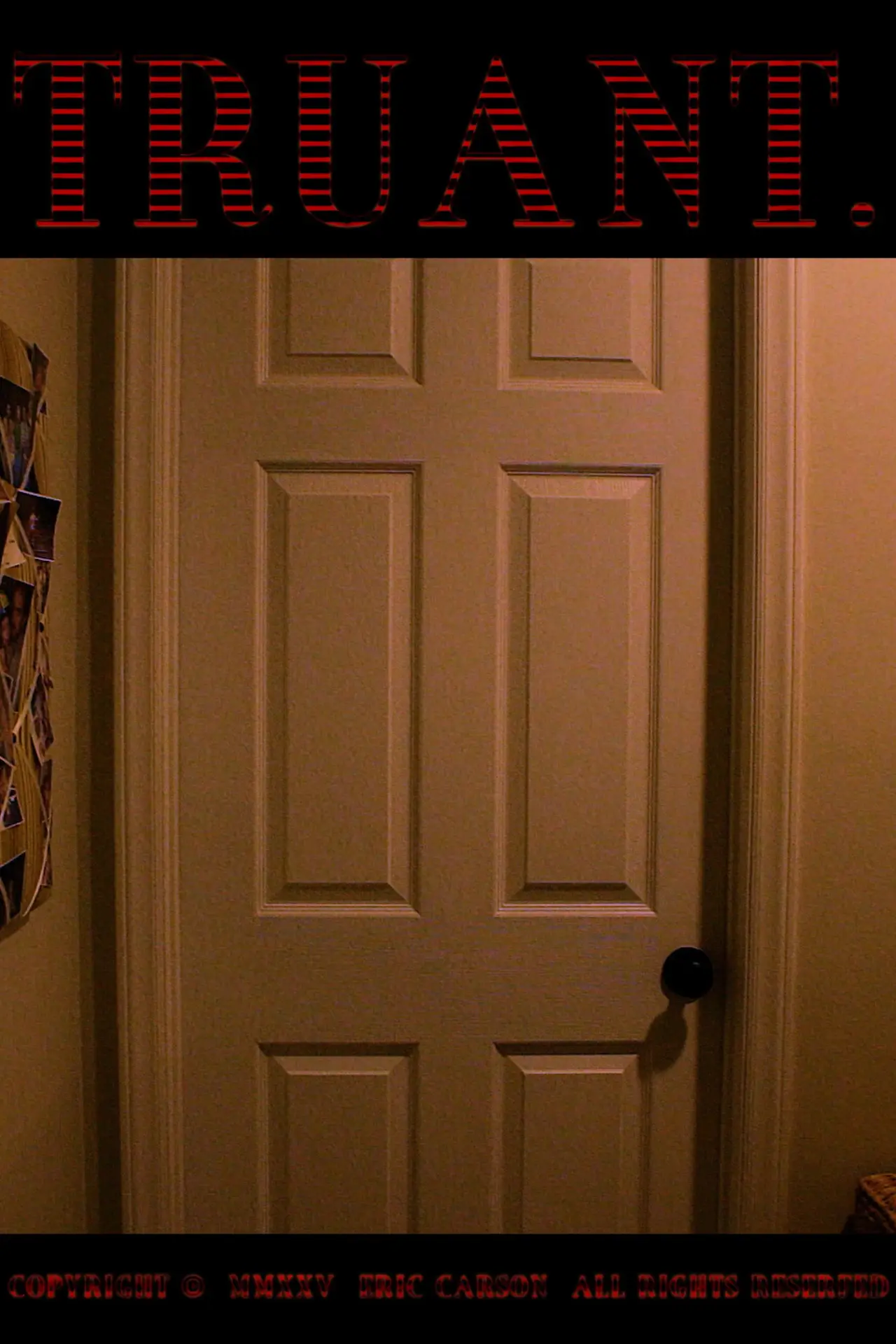 Plakat filmowy "Truant."