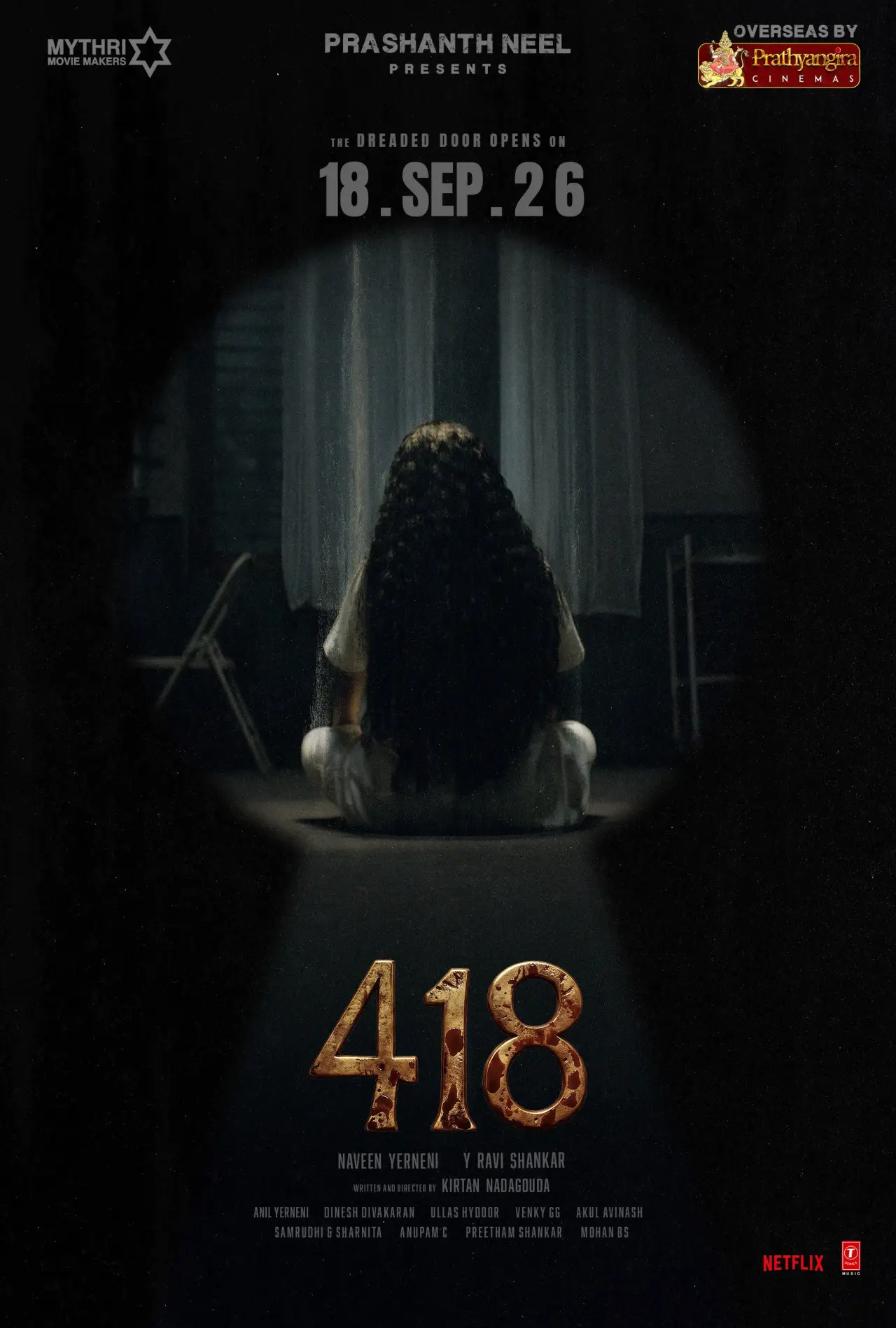 Plakat filmowy "418"