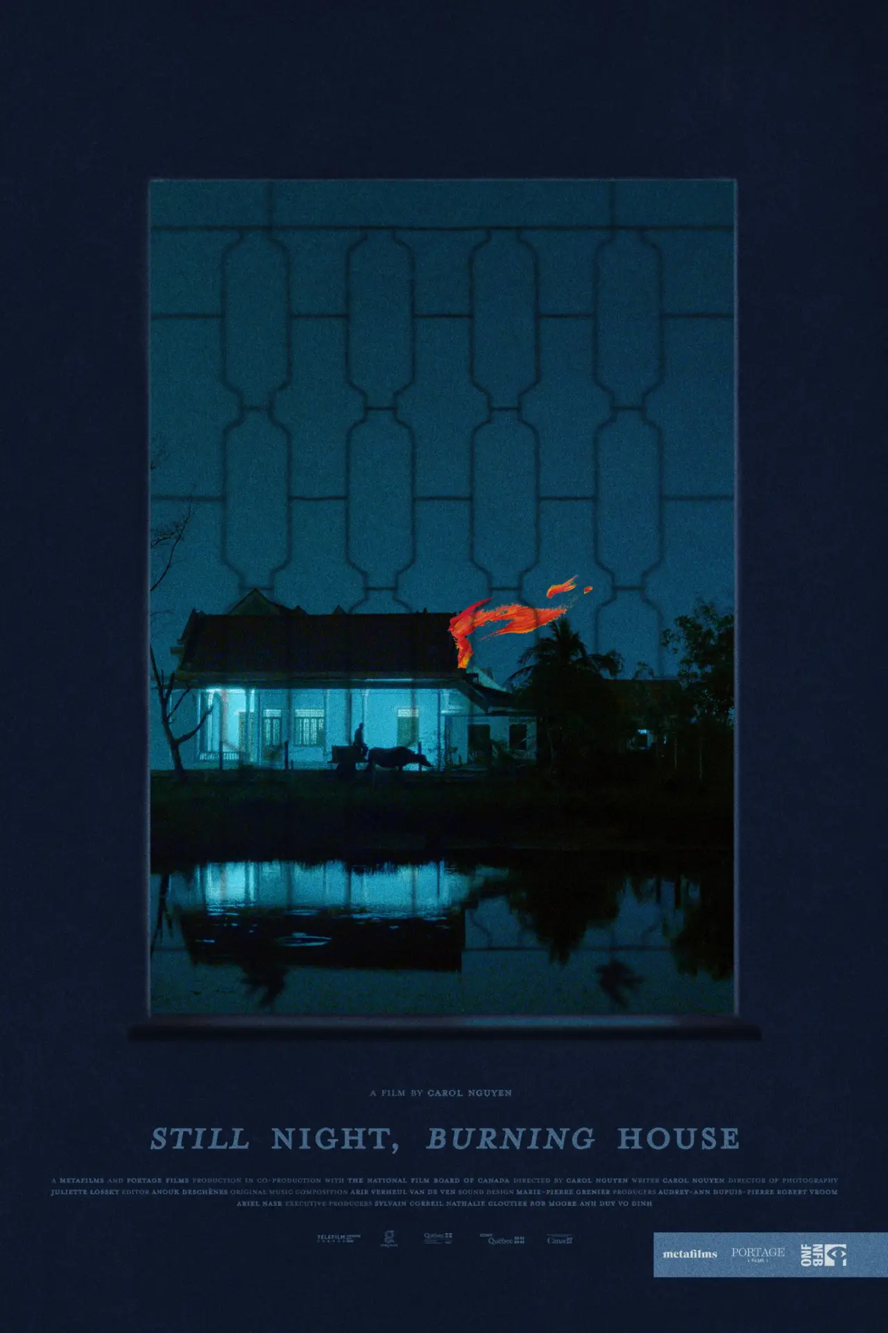 Plakat filmowy "Still Night, Burning House"