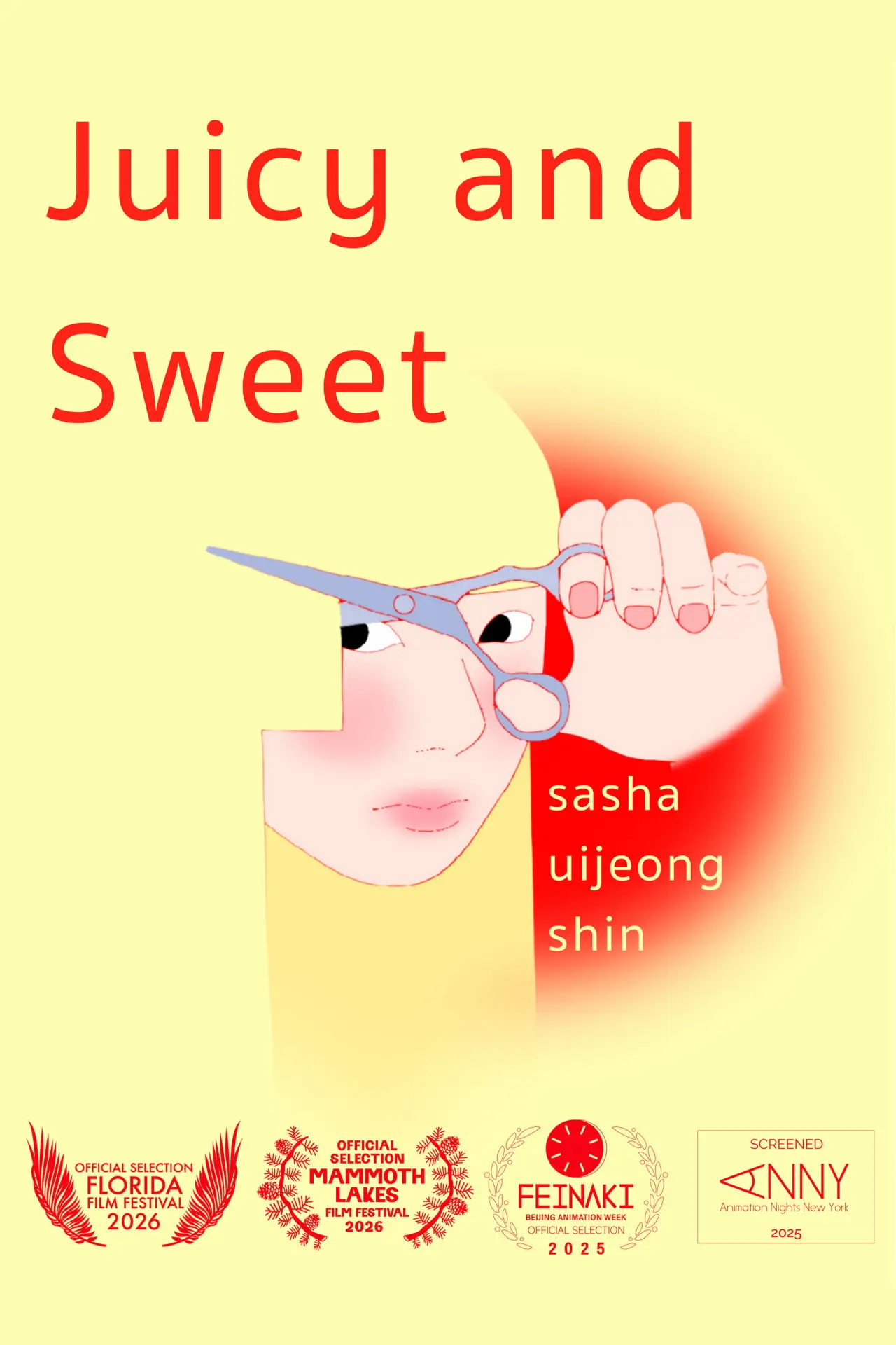 Plakat filmowy "Juicy and Sweet"