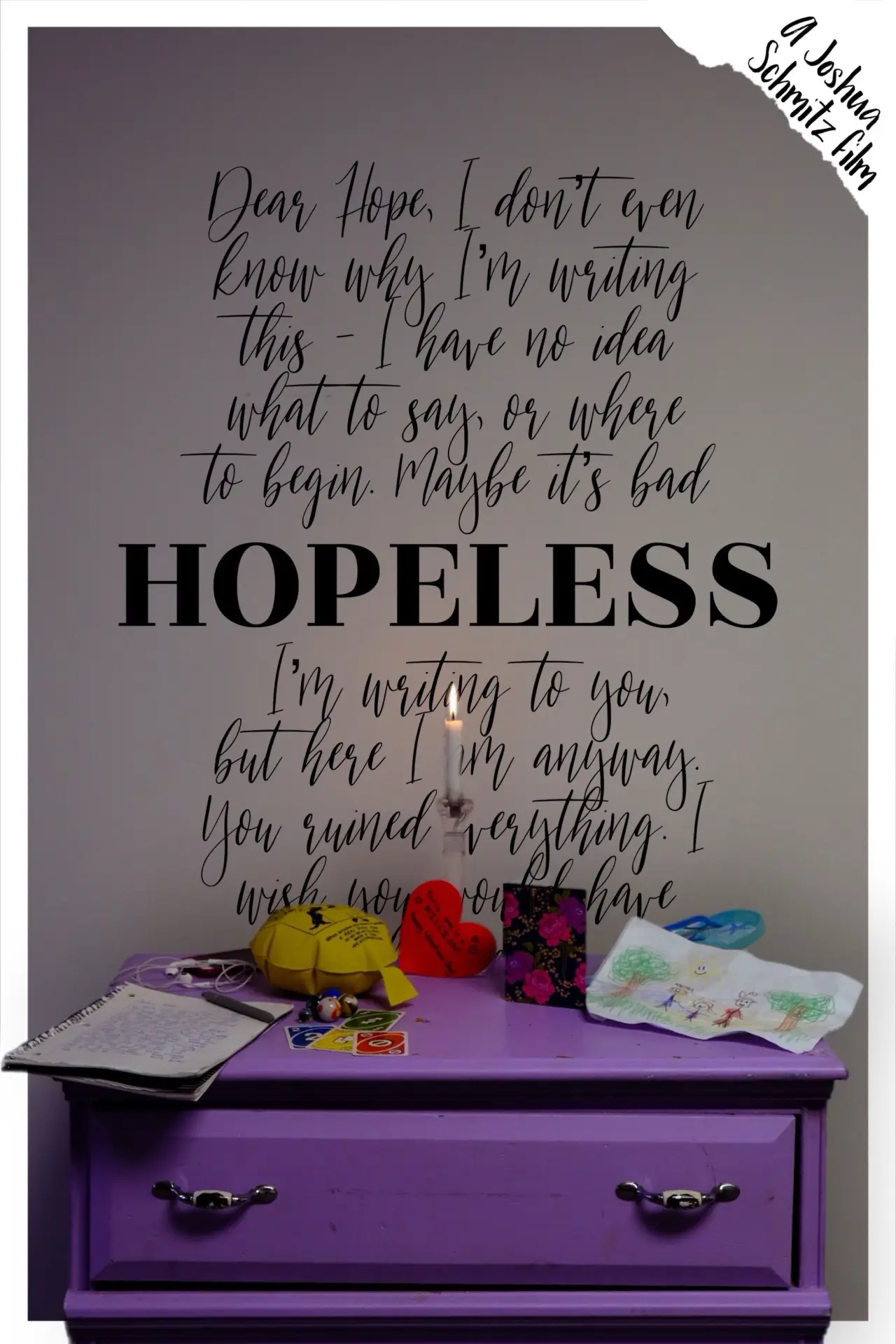Plakat filmowy "HOPELESS"