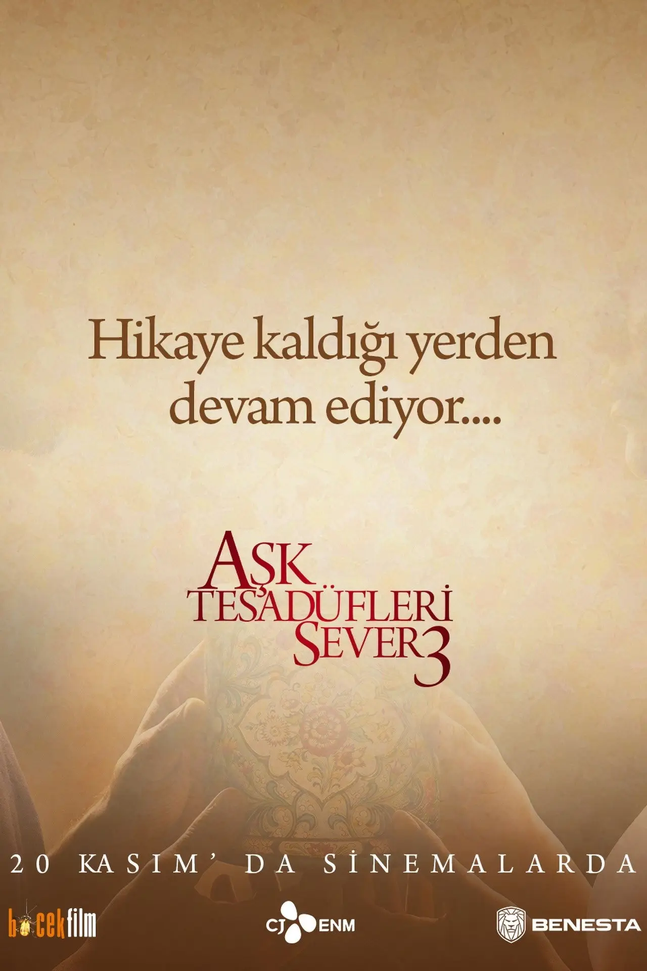 Plakat filmowy "Aşk Tesadüfleri Sever 3"