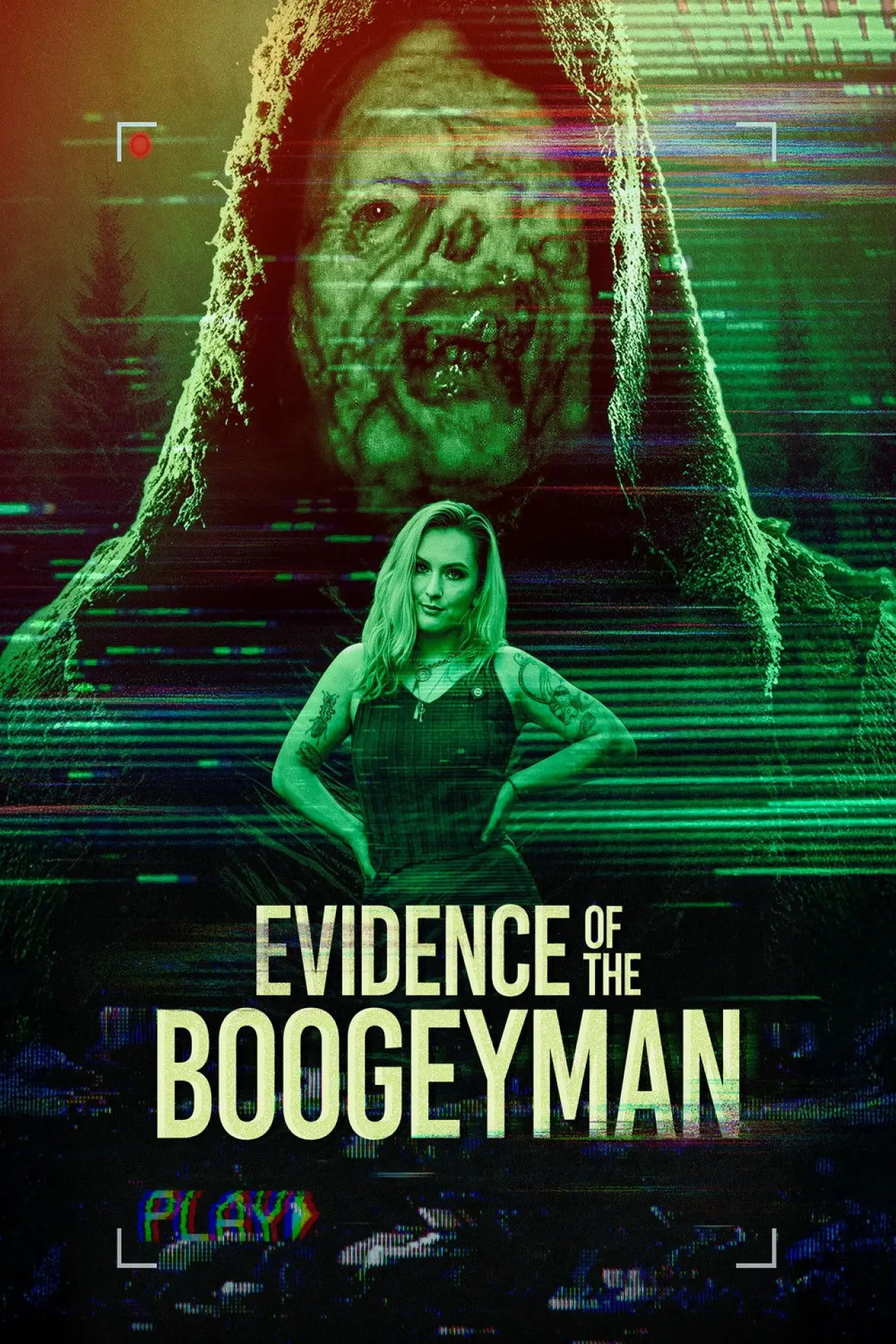 Plakat filmowy "Evidence of the Boogeyman"