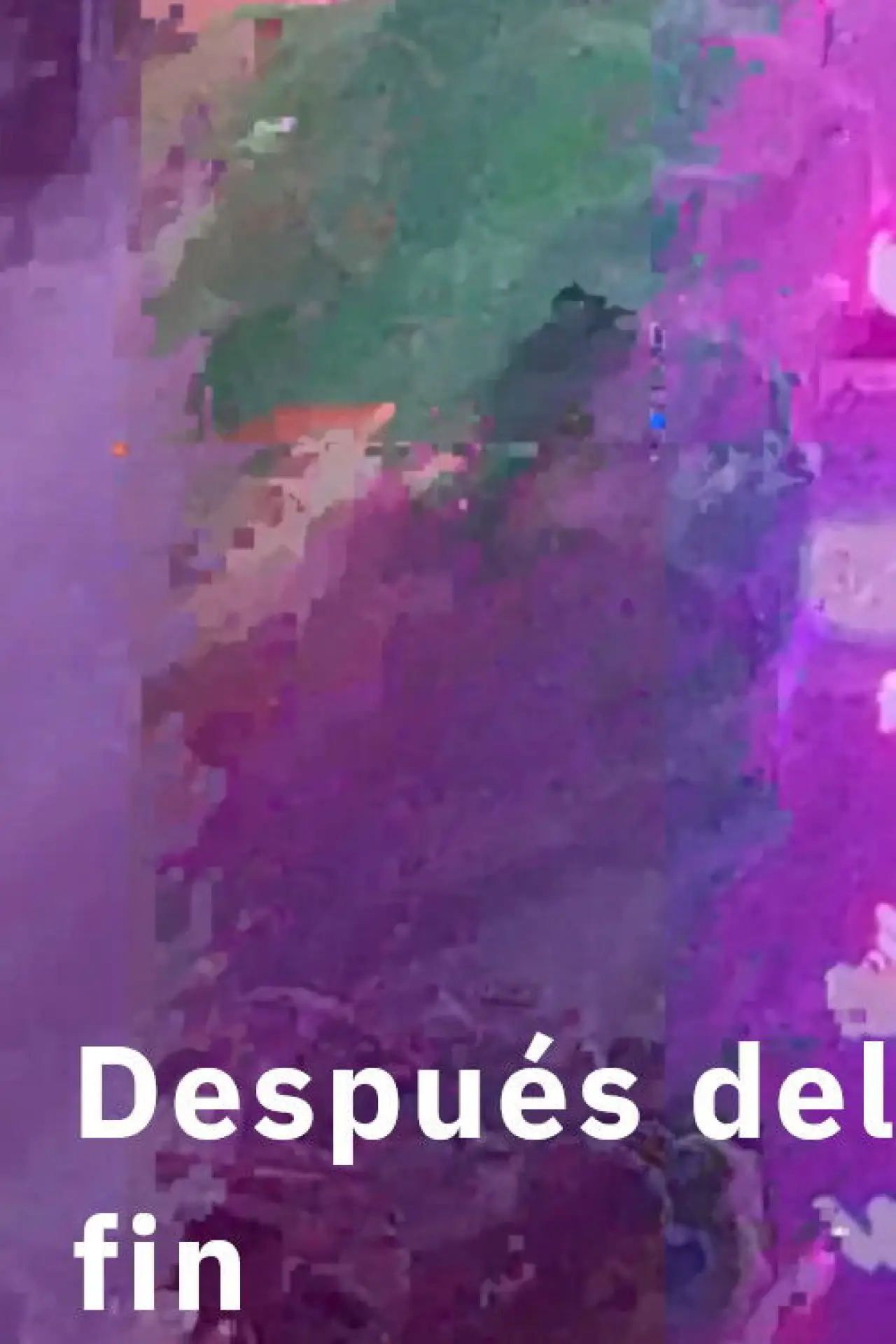 Plakat filmowy "Después del fin"