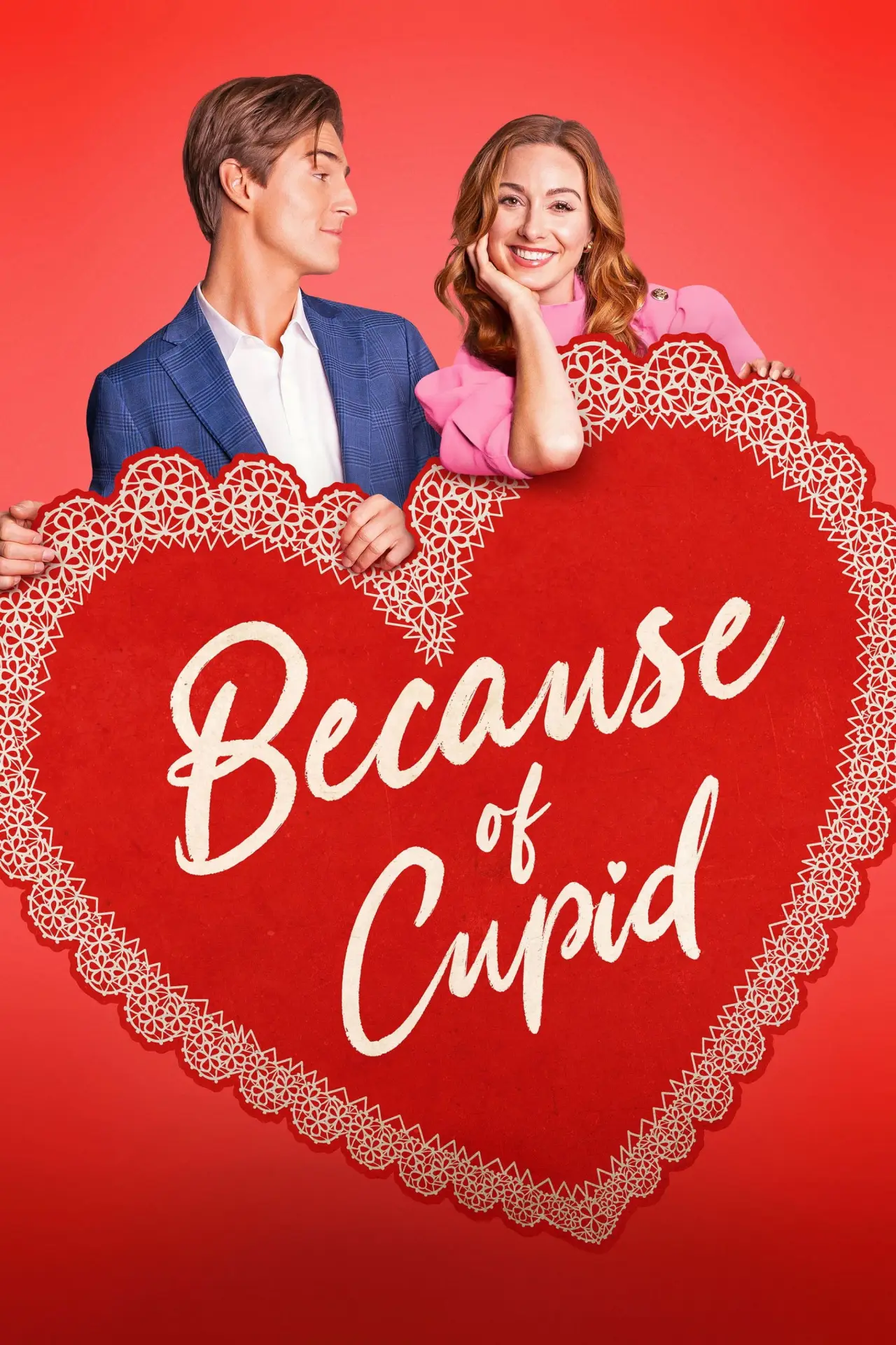 Plakat filmowy "Because of Cupid"