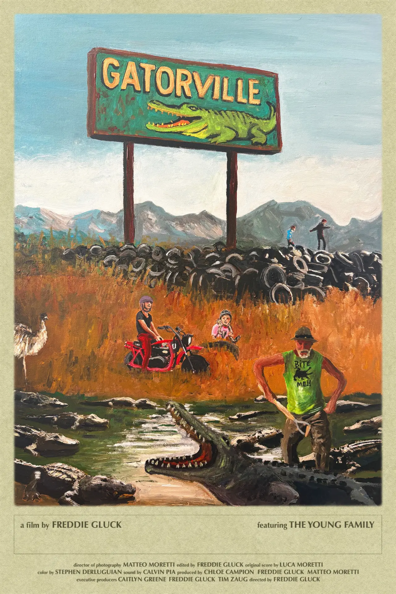 Plakat filmowy "Gatorville"