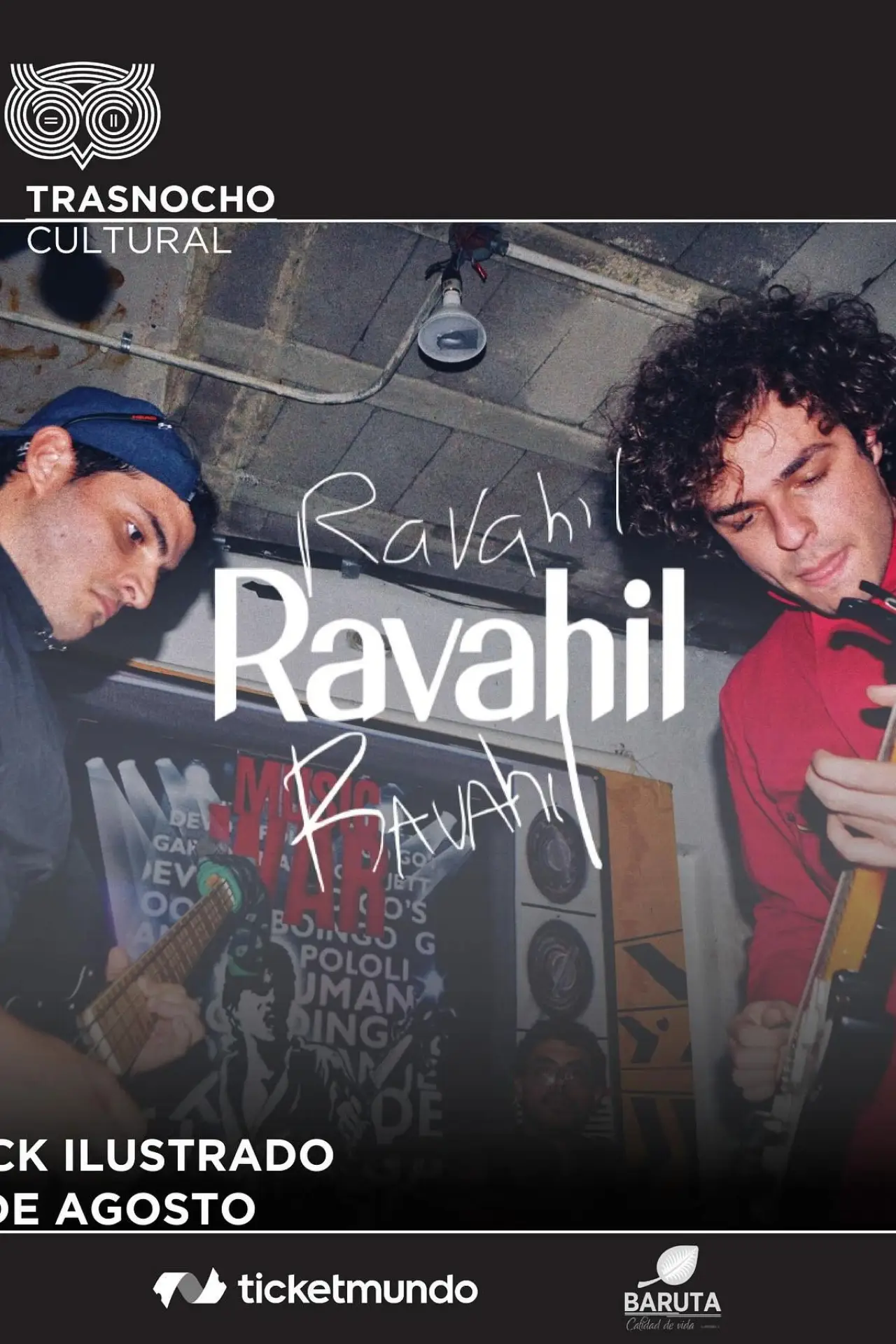 Plakat filmowy "Ravahil - Live in Trasnocho"