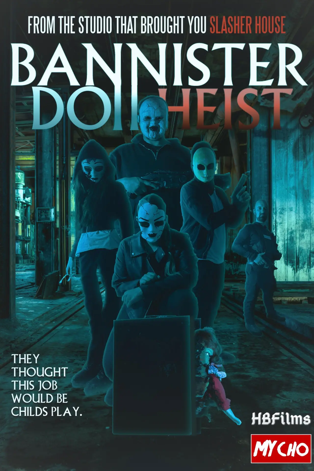 Plakat filmowy "Bannister Doll Heist"