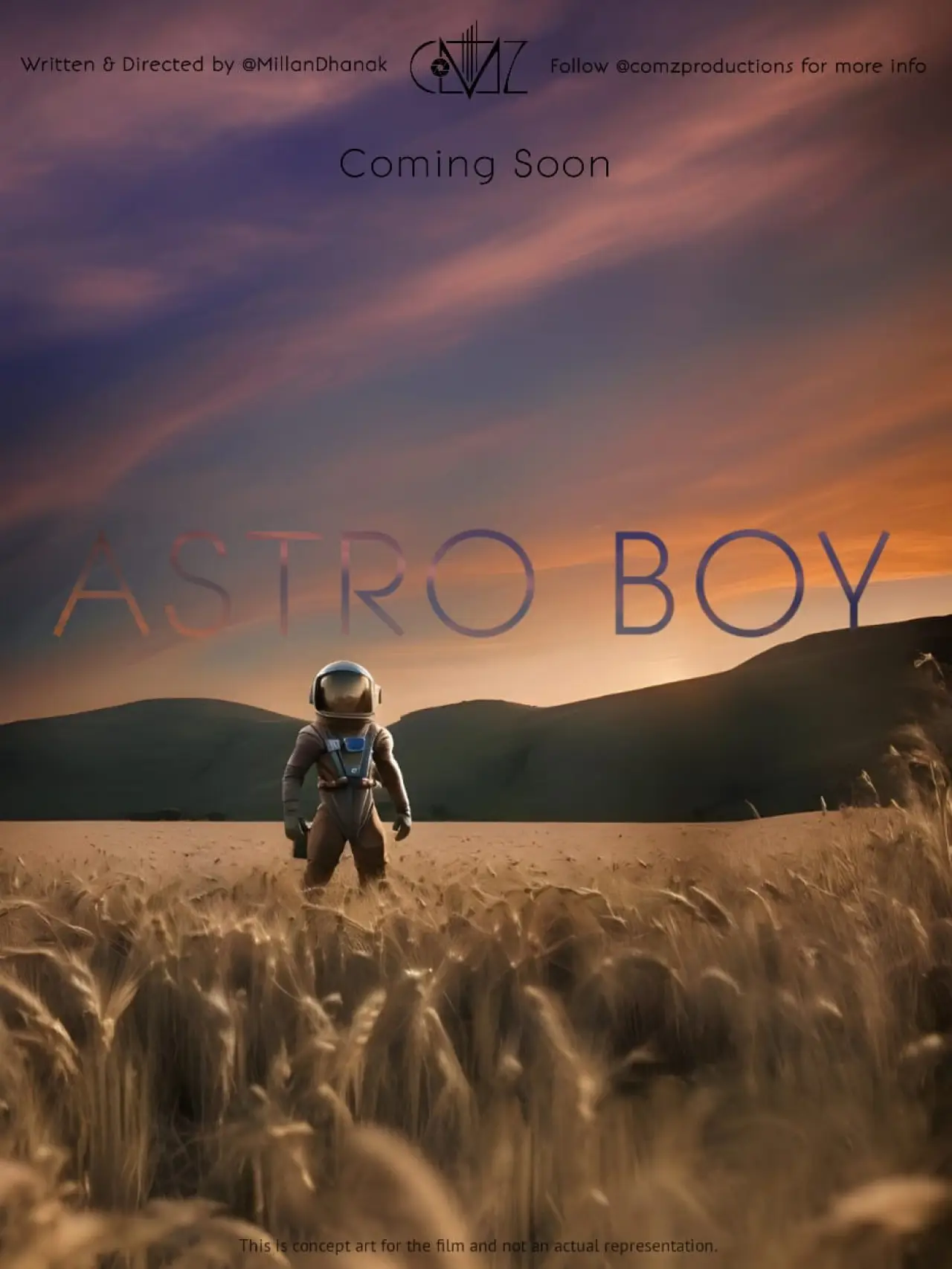 Plakat filmowy "Astro Boy"