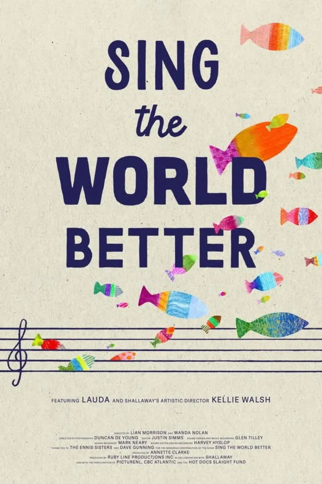 Plakat filmowy "Sing the World Better"
