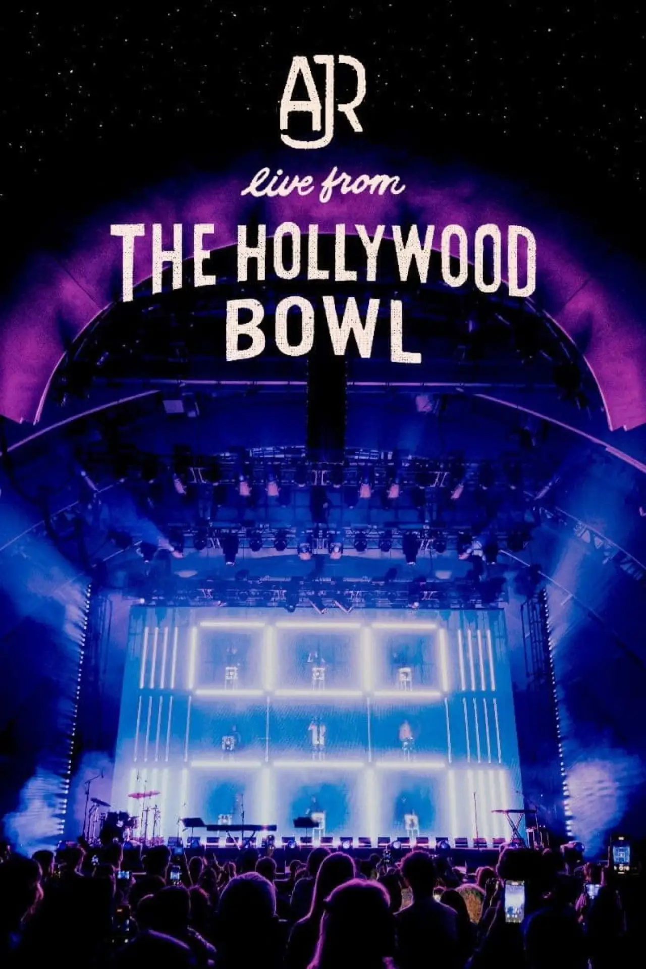 Plakat filmowy "AJR: Live from the Hollywood Bowl"