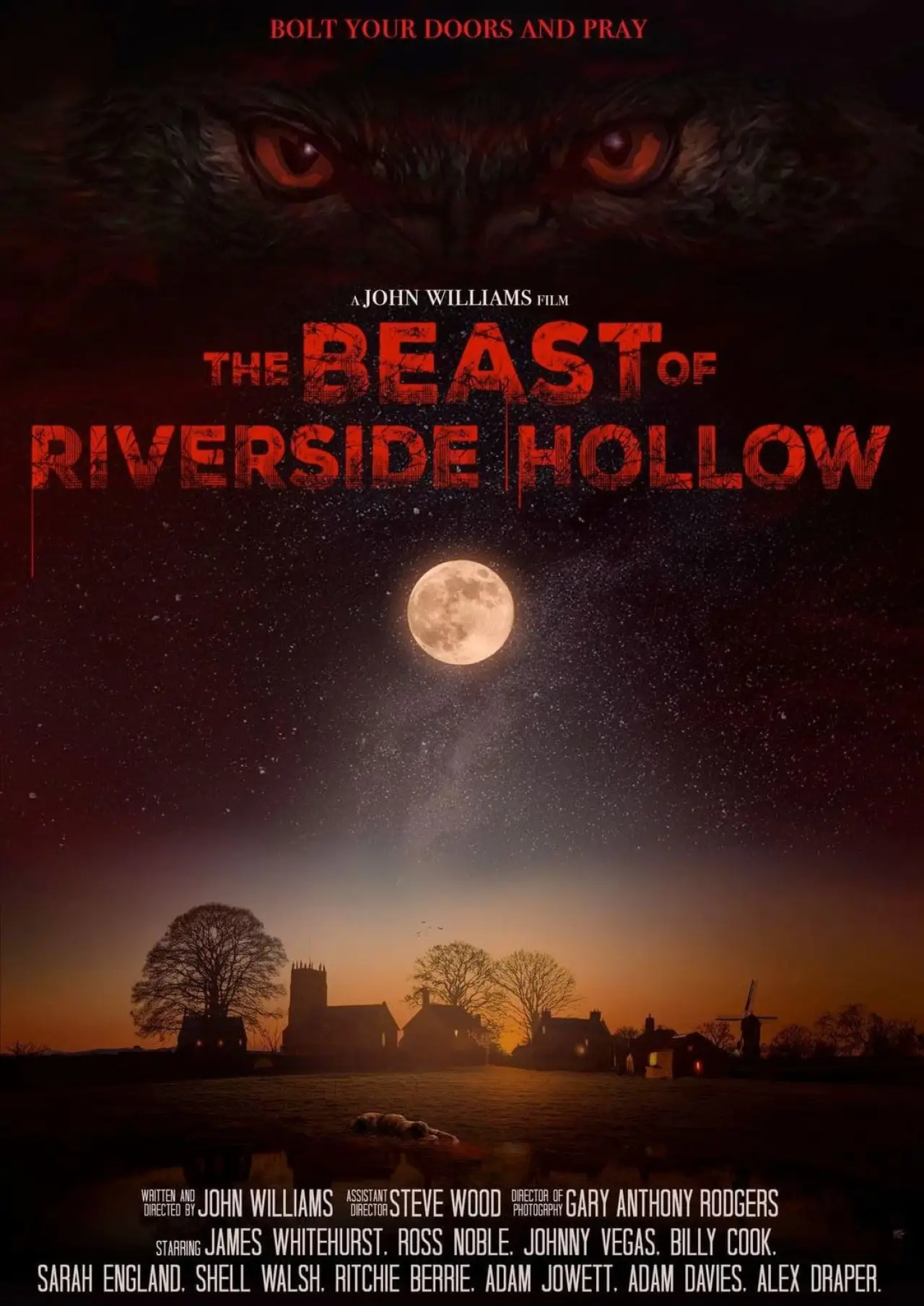 Plakat filmowy "The Beast of Riverside Hollow"